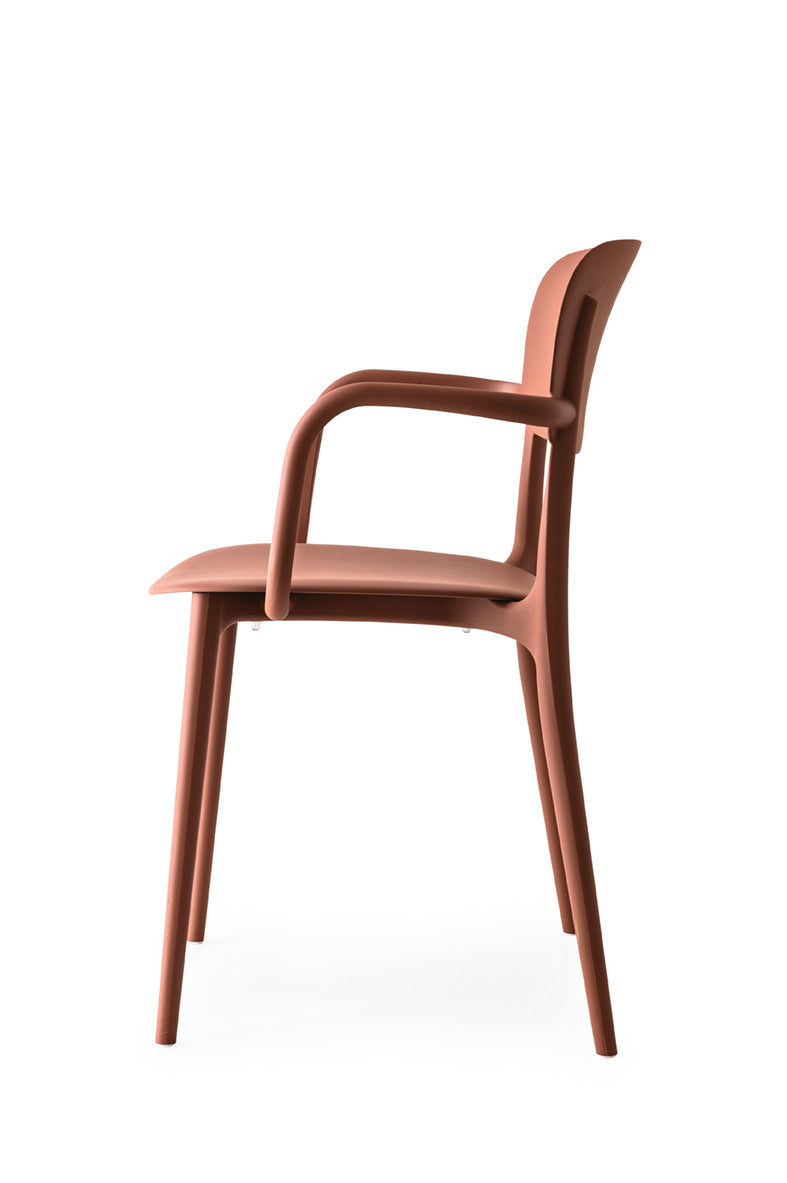 LIBERTY Armchair in Brick Red