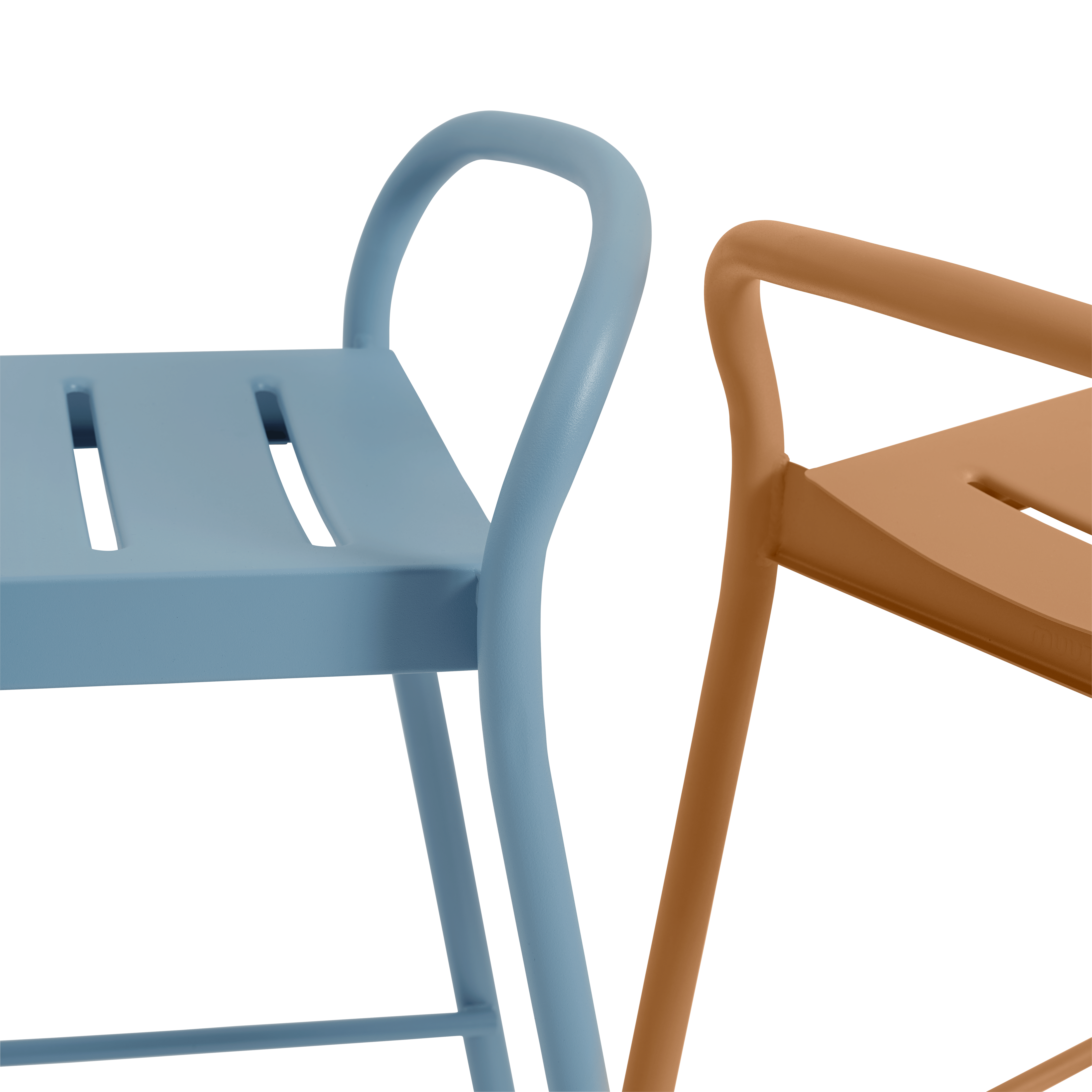 Hoker vonkajší LINEAR modrá oceľ