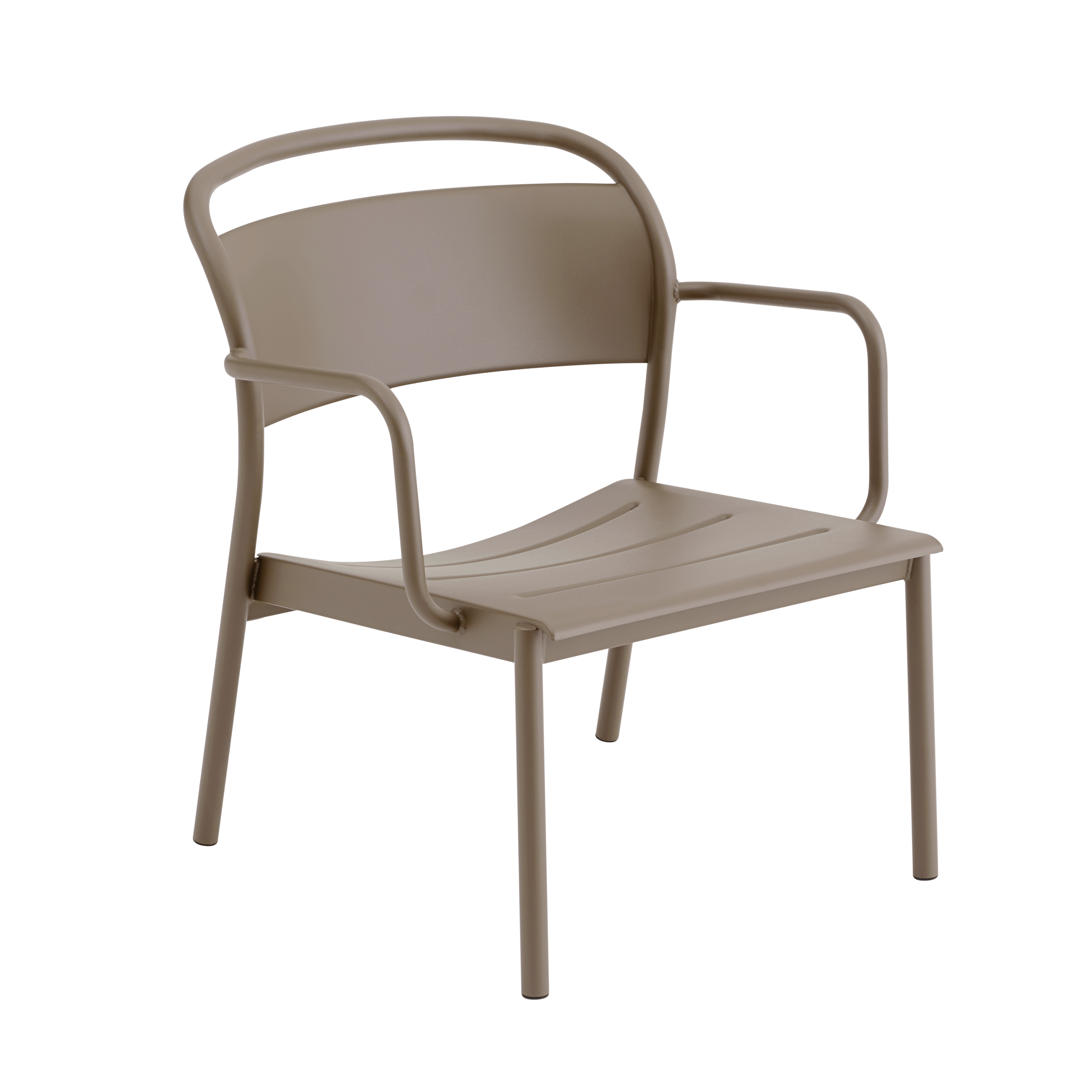 Záhradné kreslo LINEAR taupe oceľ