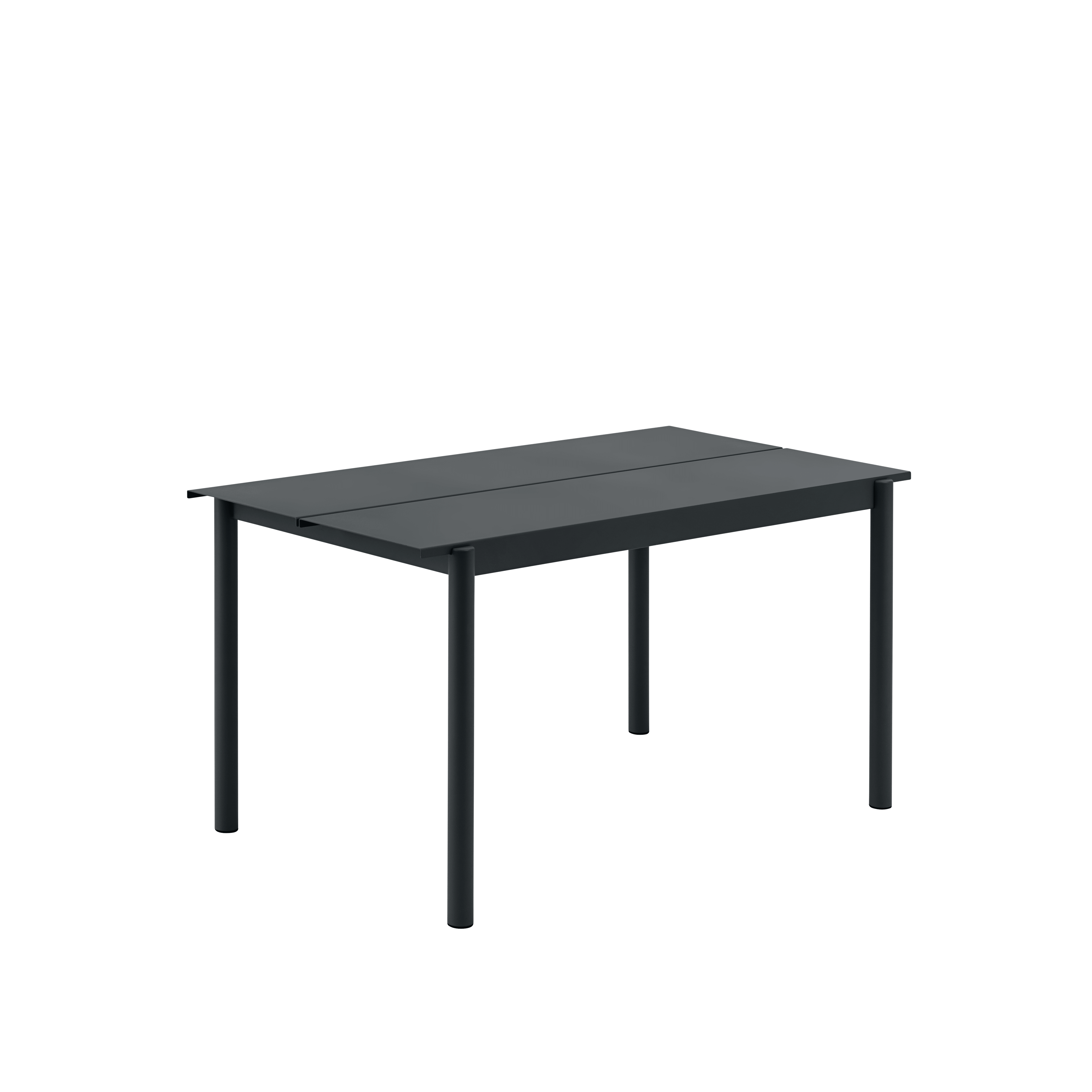 Záhradný stôl LINEAR čierna oceľ