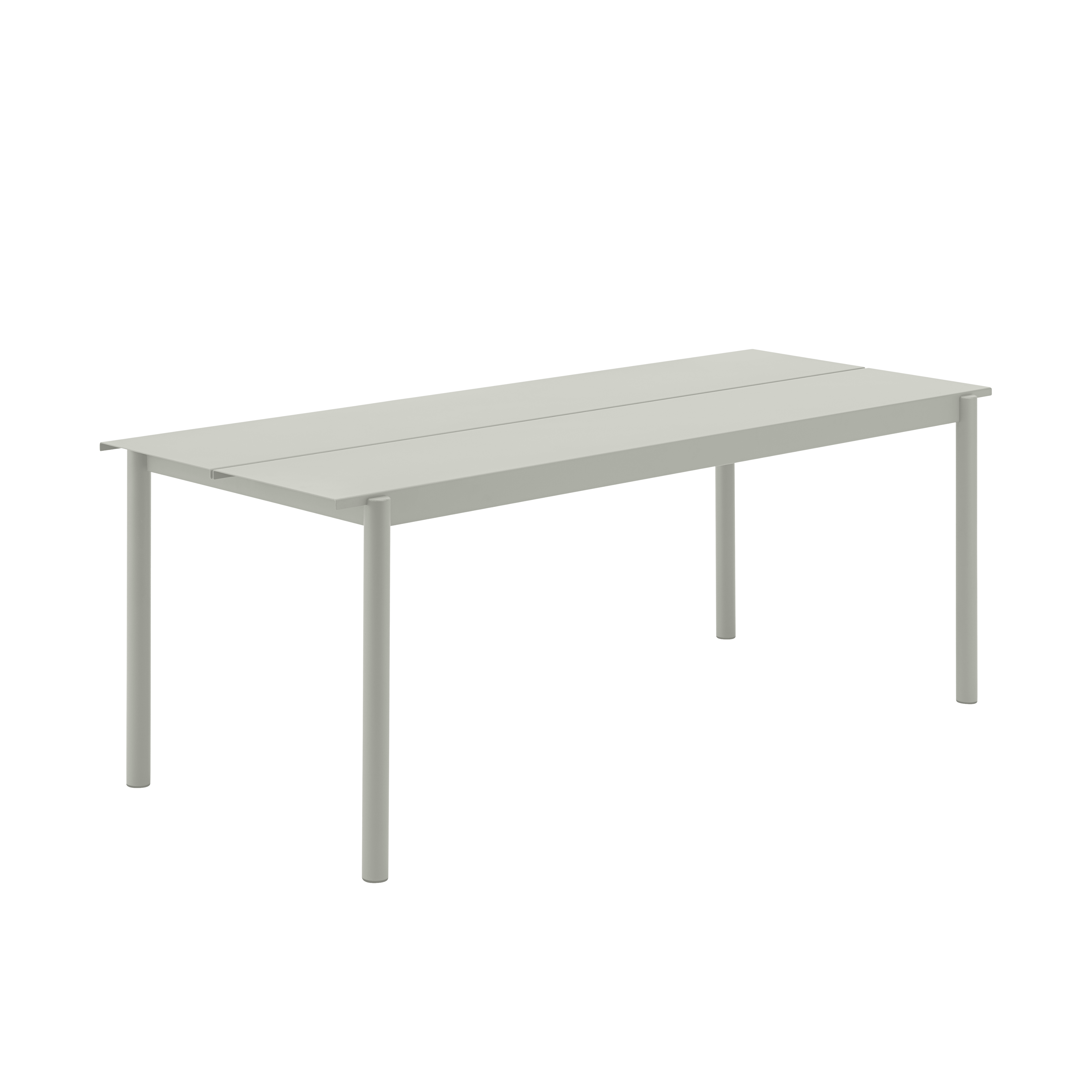 Záhradný stôl LINEAR šedá oceľ
