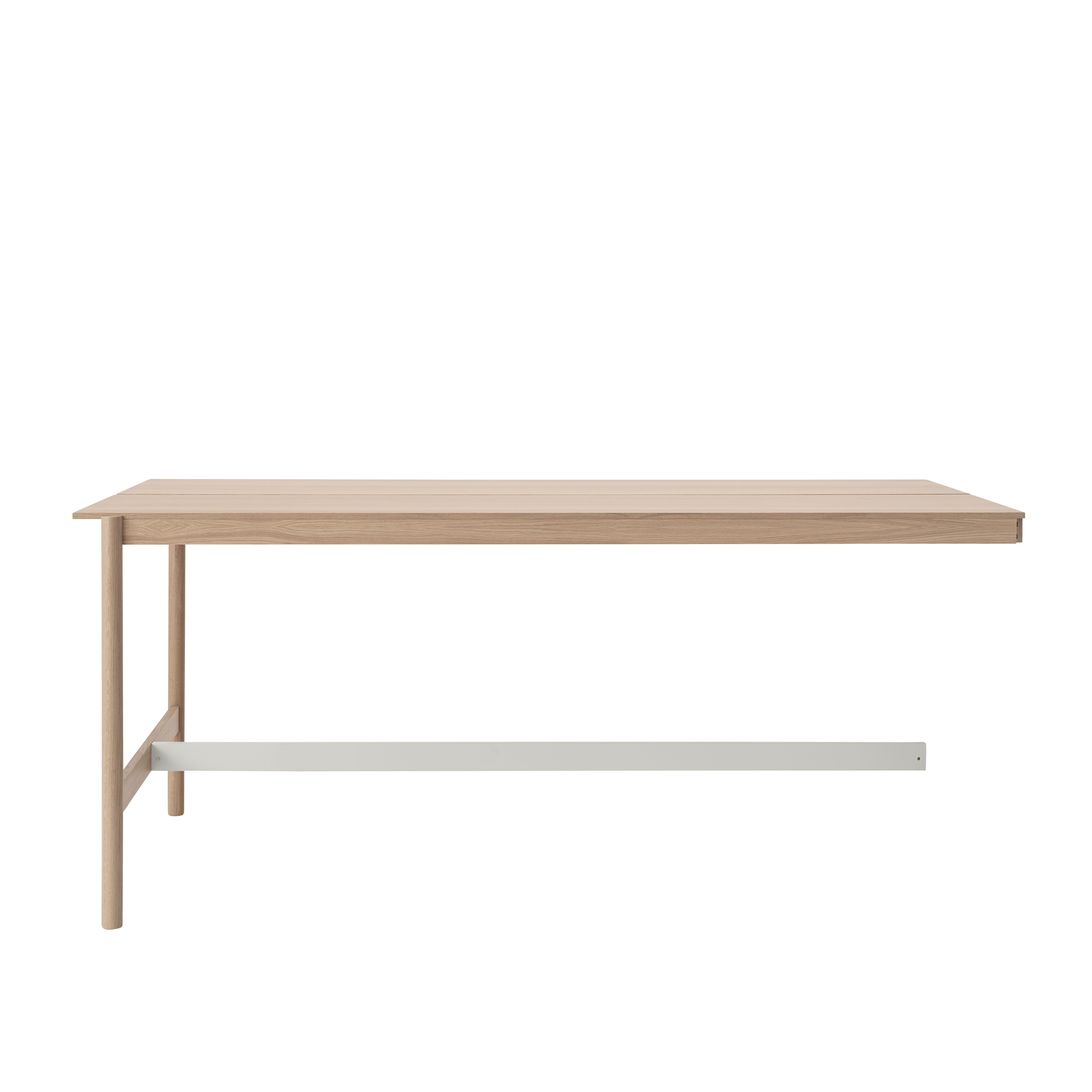 Stôl do kancelárie LINEAR SYSTEM HIGH - KONFIGURÁCIA 2 dubová dyha