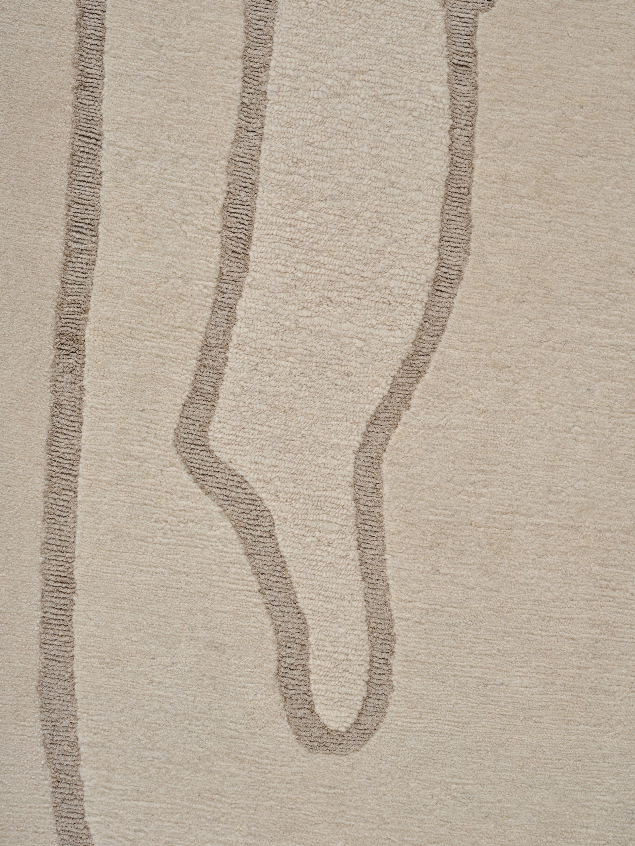 DUO SELF decorative rug beige