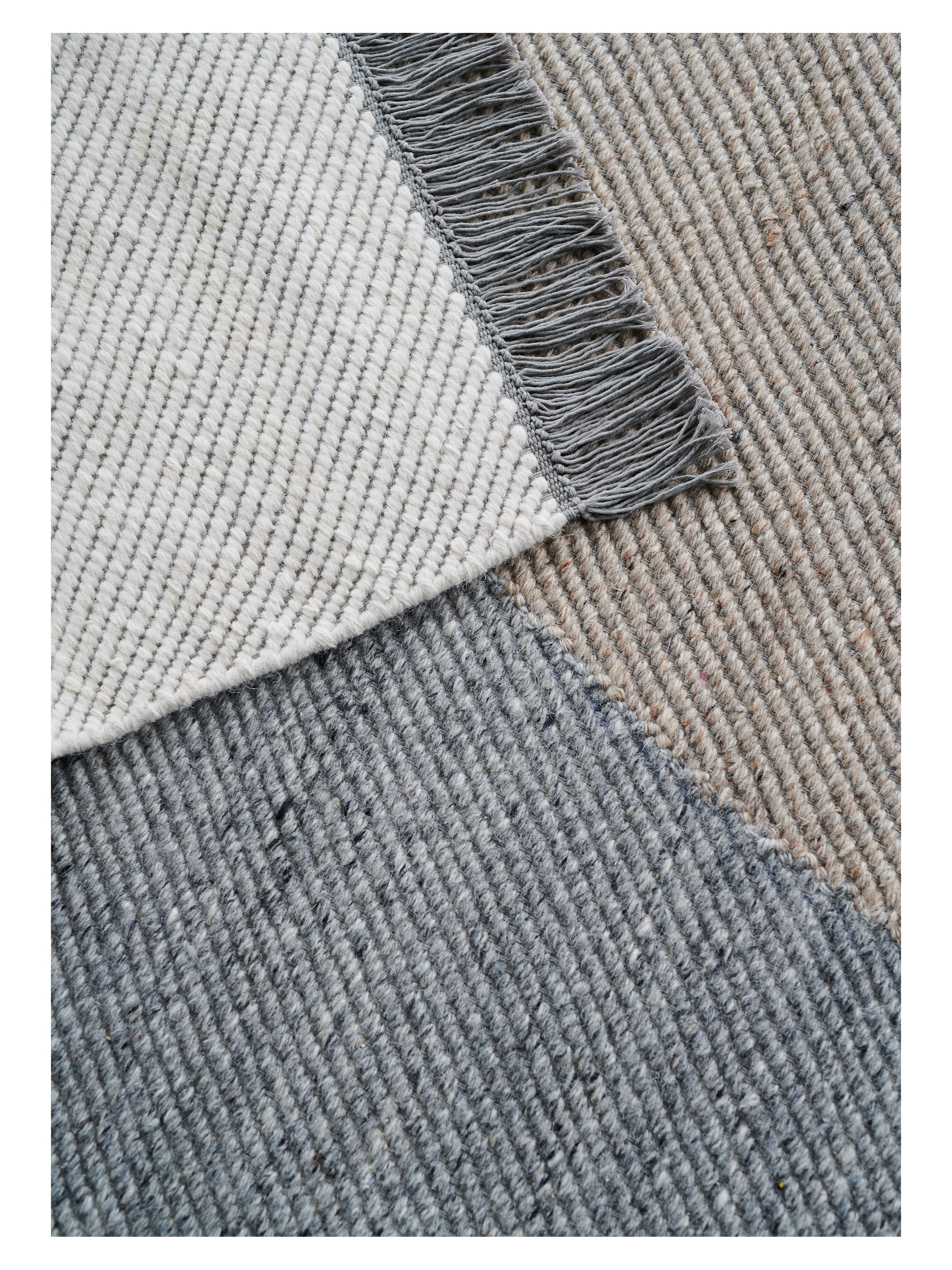 EIK gray rug with beige