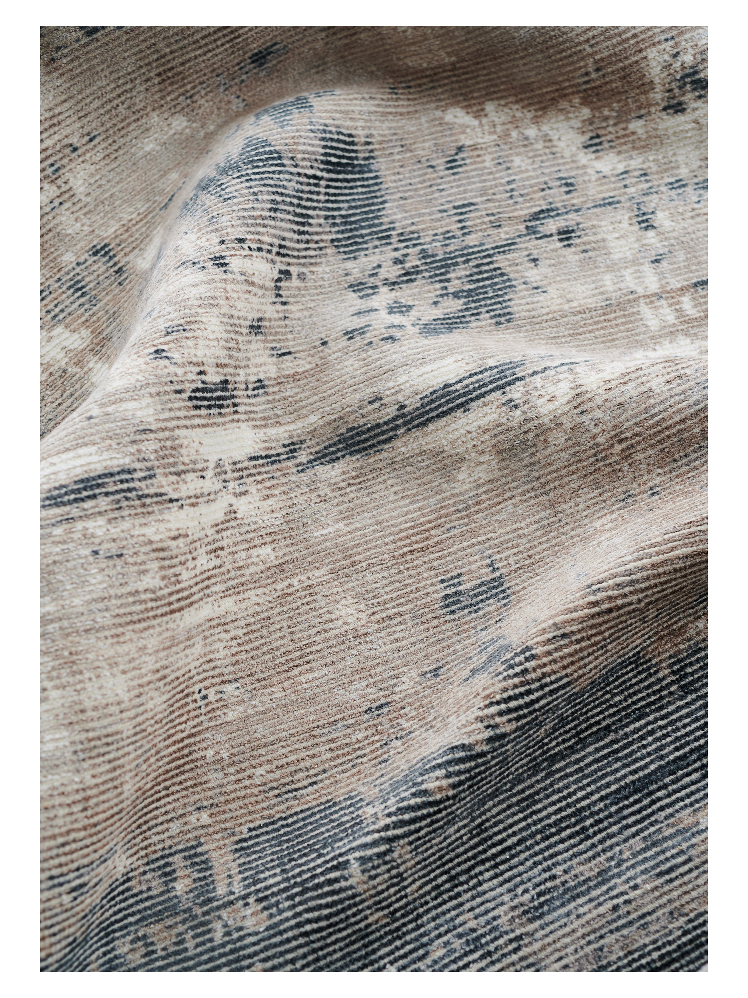EMBLA Rug - STEEL gray-blue