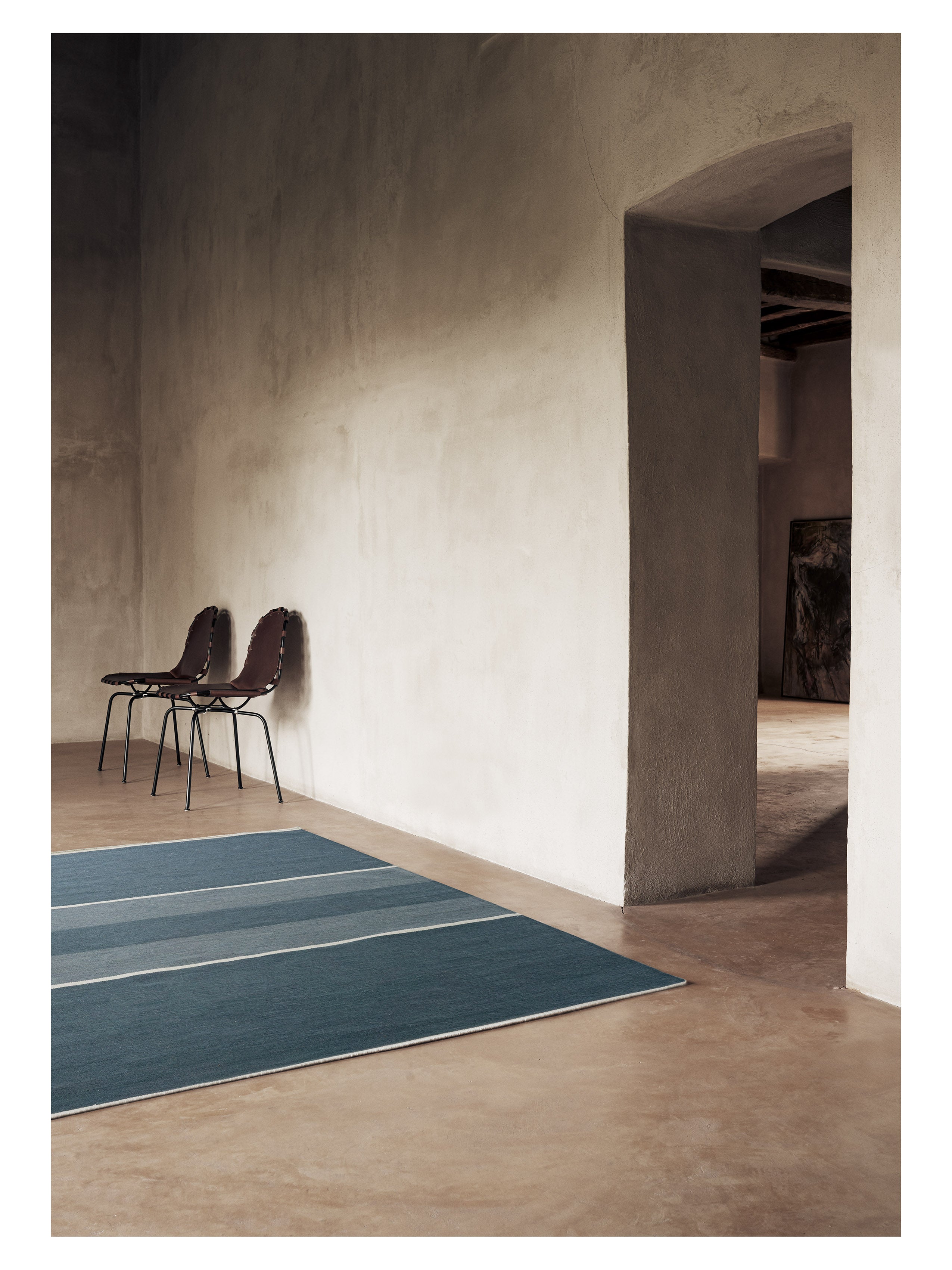 LINCA Rug - PETROL Blue