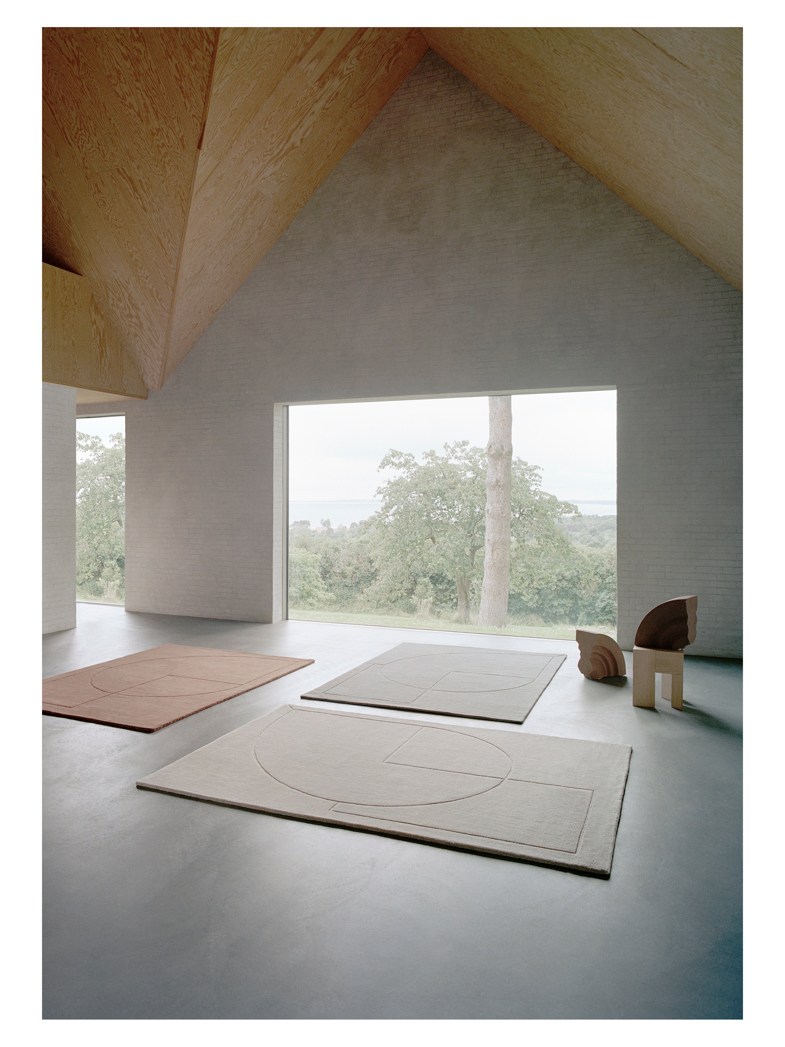 Koberec LINEAL POEM béžový