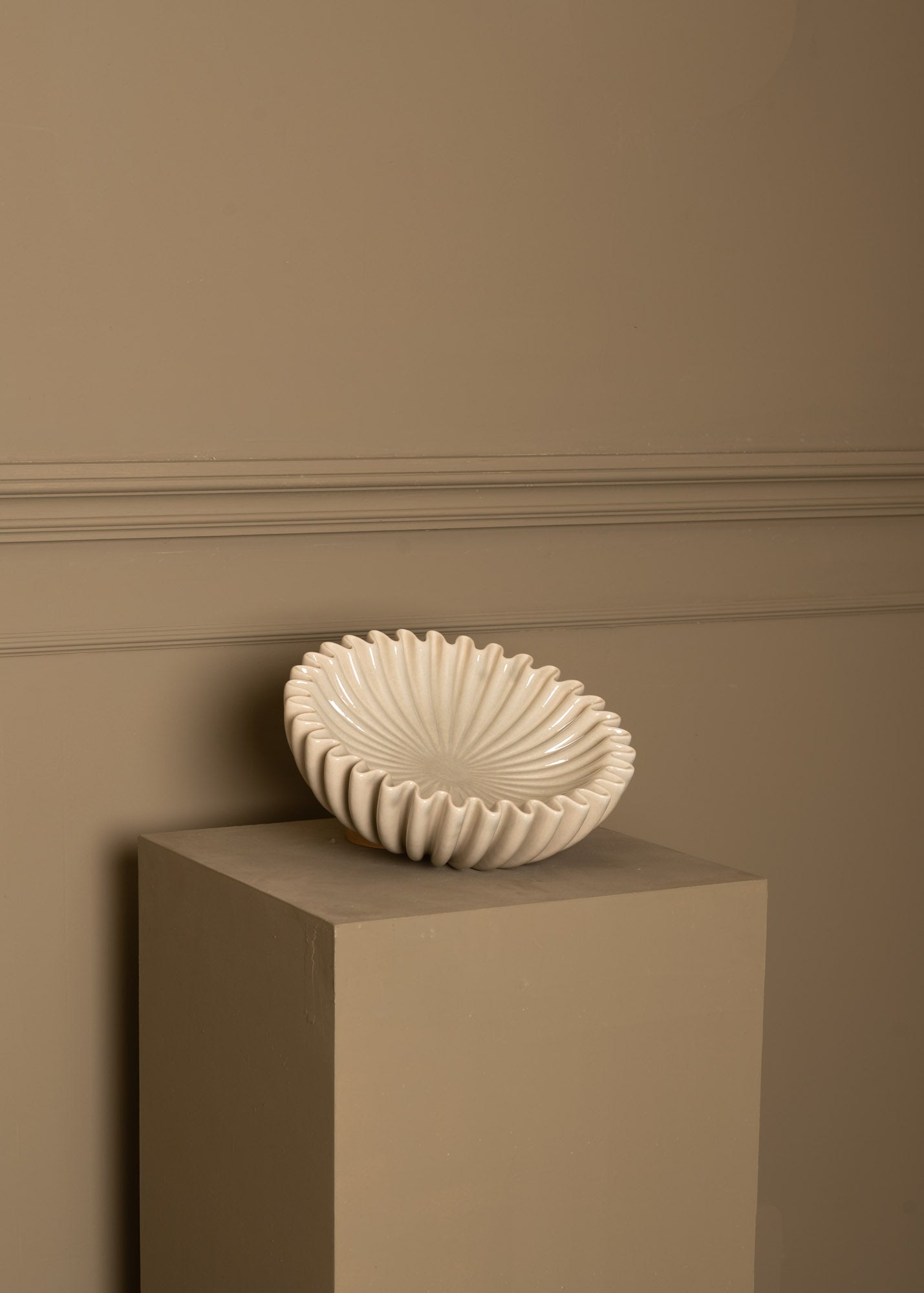 LOTUSO ceramic bowl sandy