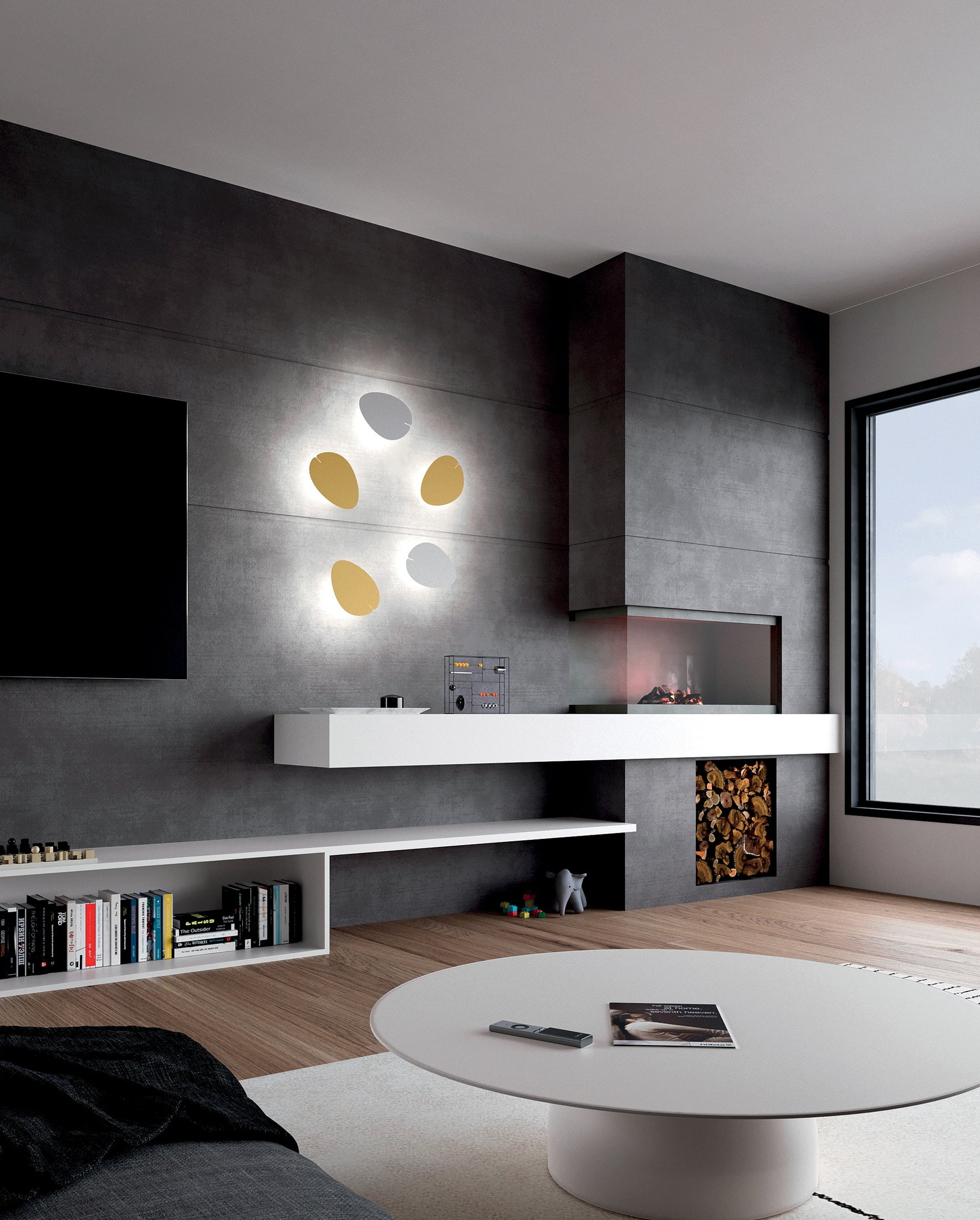 LUCCIOLA Wall Lamp White