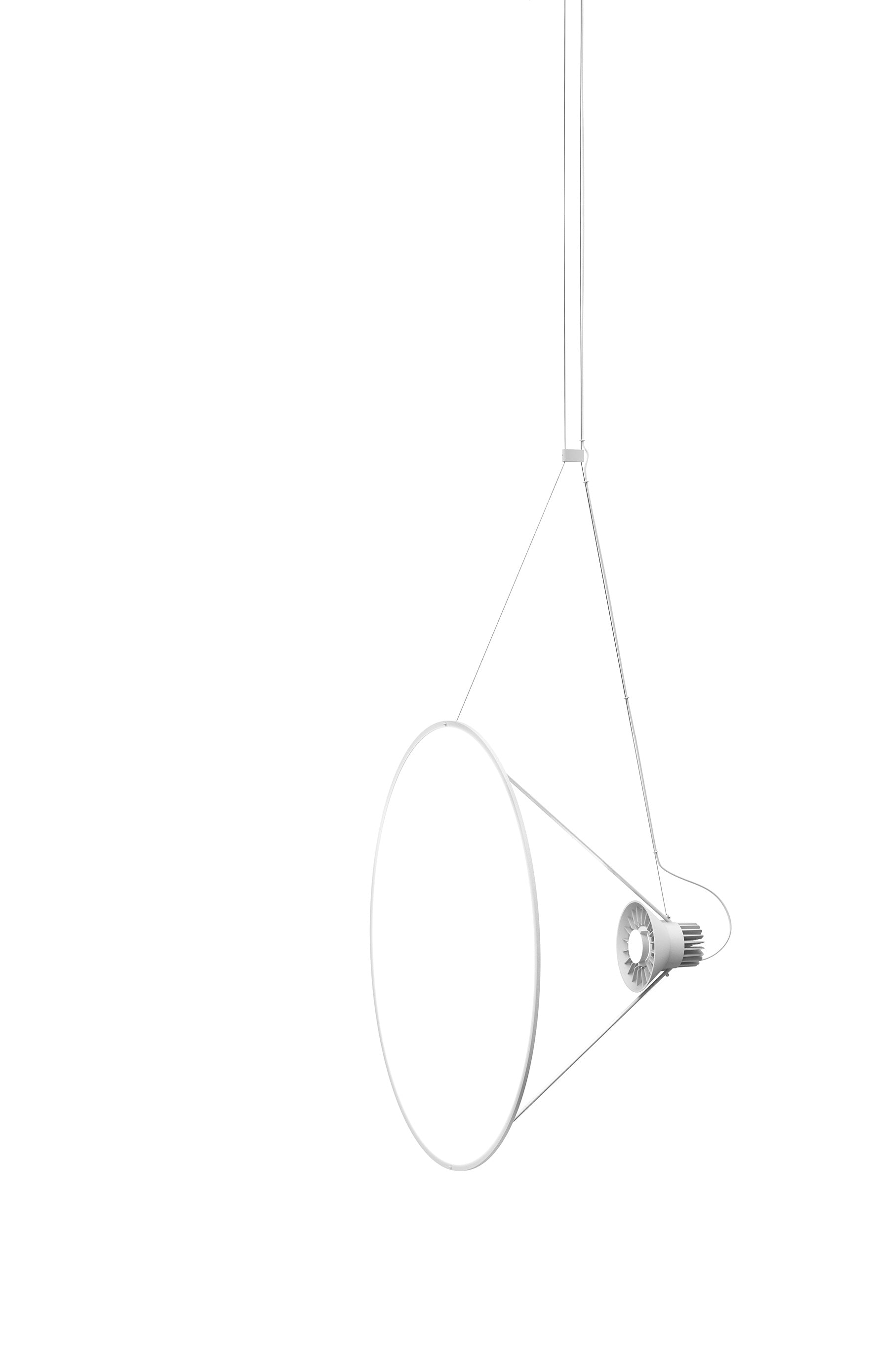 Závesná lampa AMISOL opalizujúca