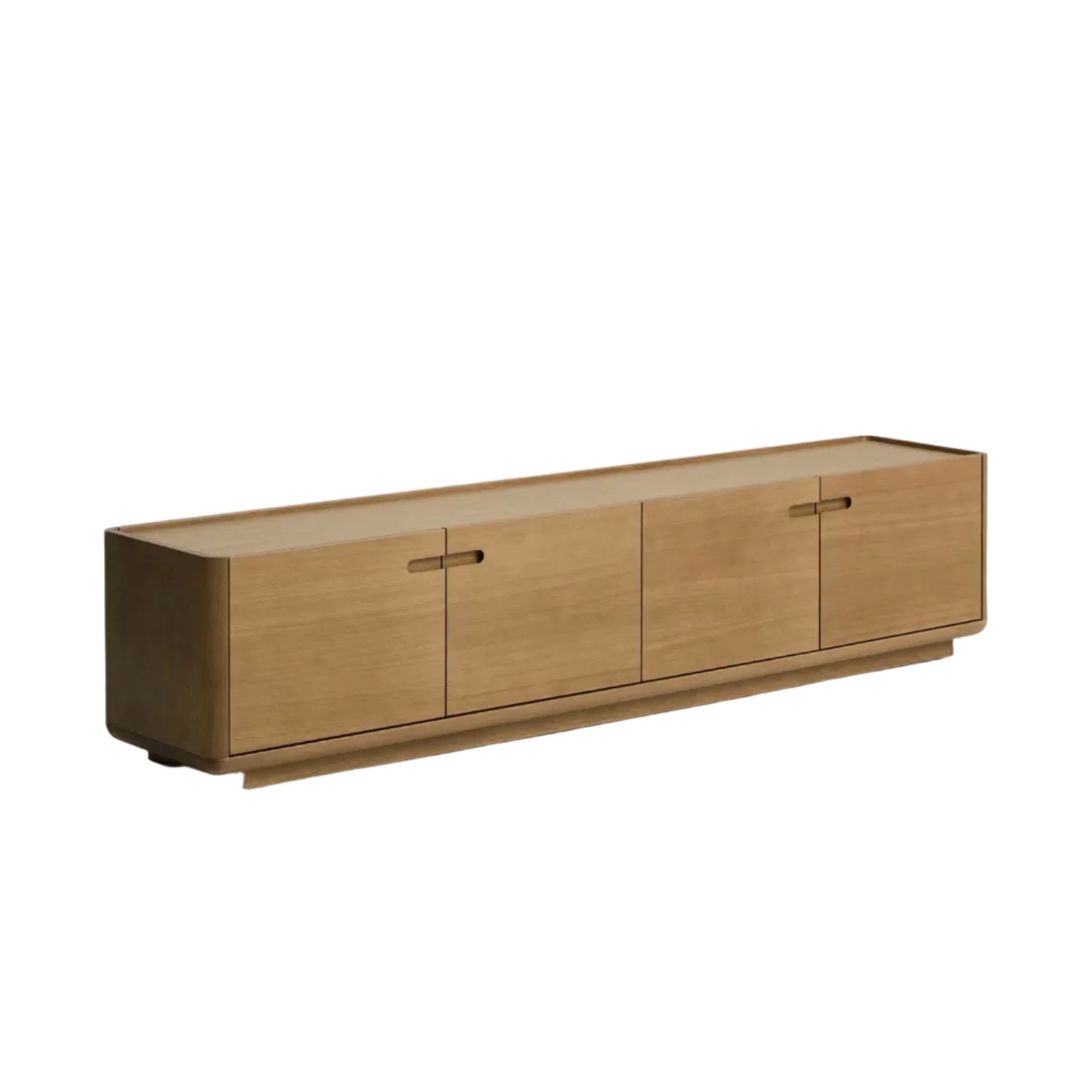 ARELIDA Oak Veneer TV Cabinet