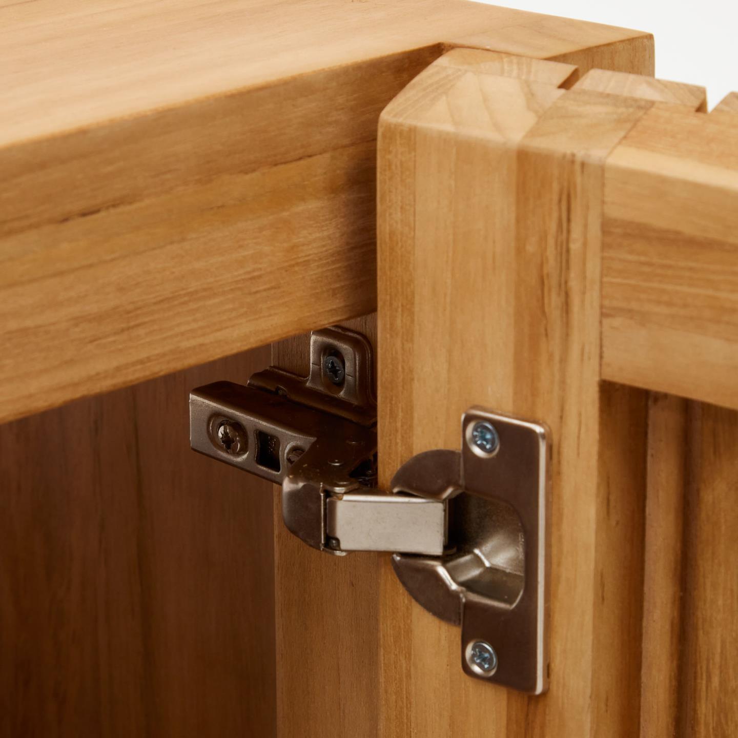 Szafka łazienkowa KUVENI lite drewno tekowe La Forma Eye on Design