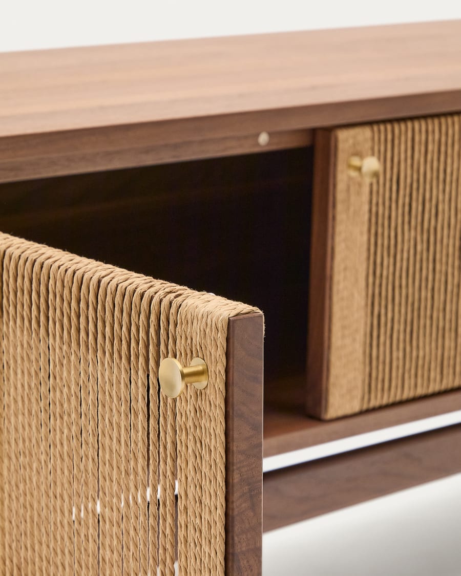 Televízna skrinka ELAN orechový dyha