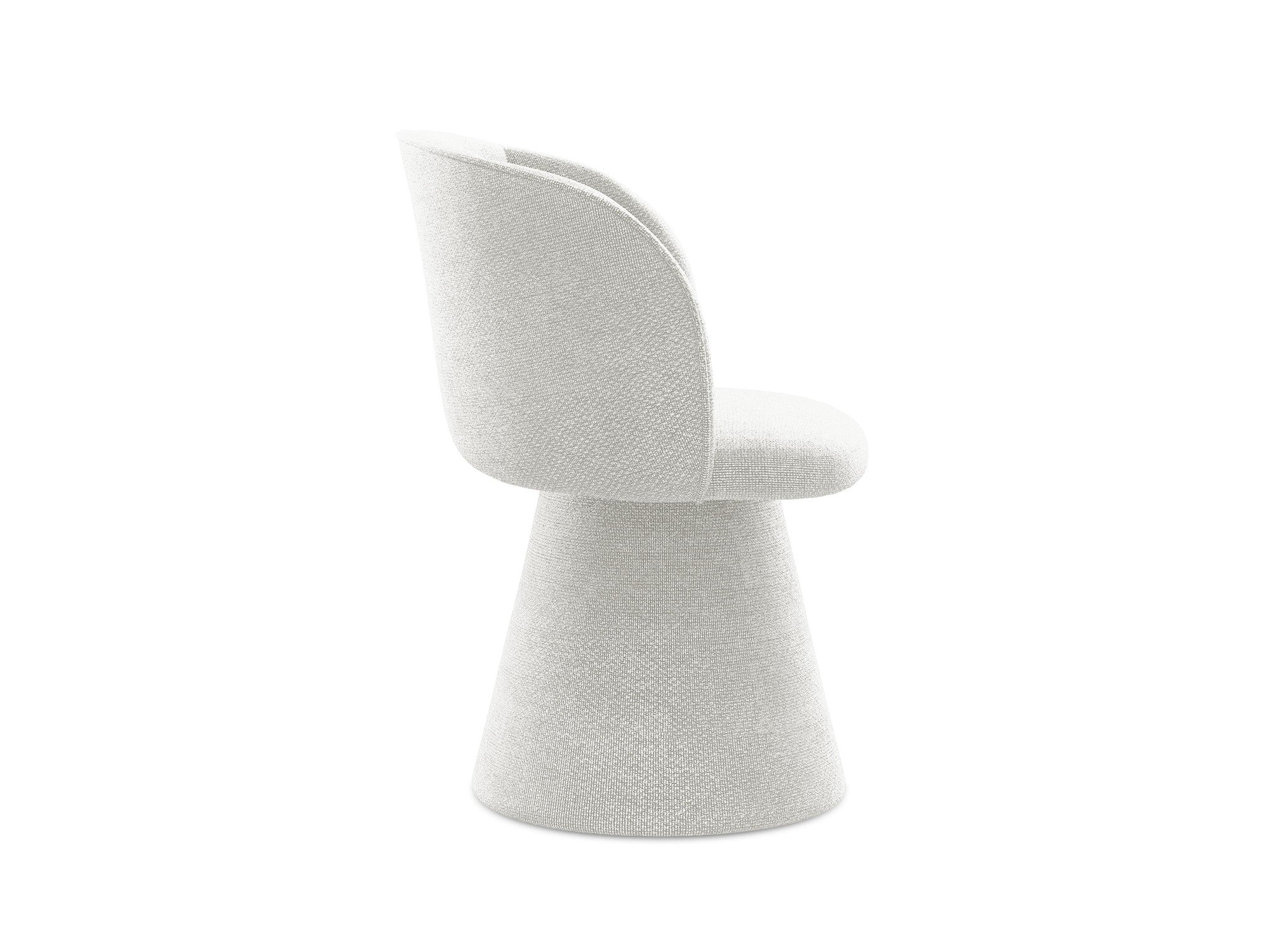 MAIA Chair White Boucle