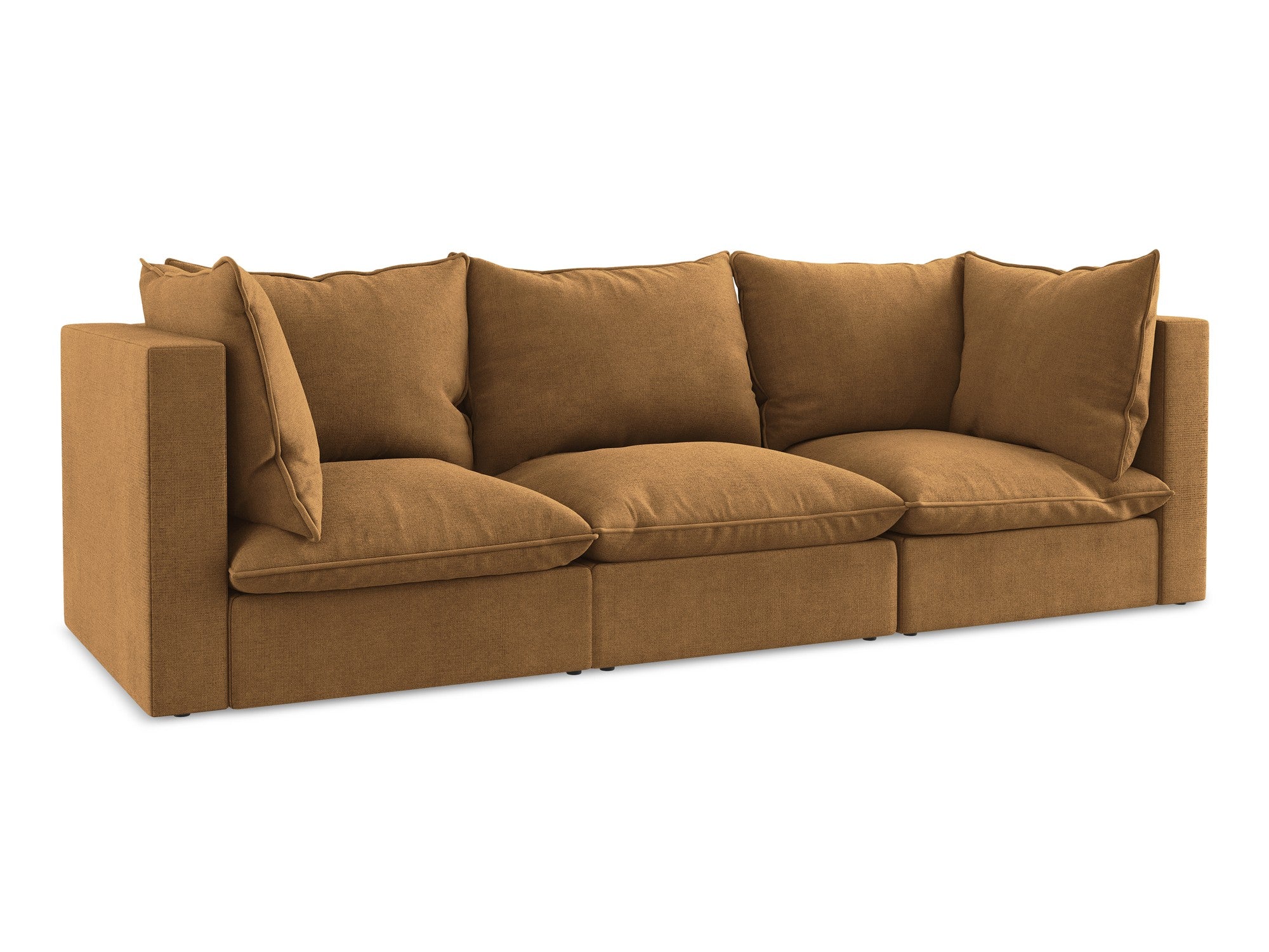 3-Seater Sofa MANAO Terracotta