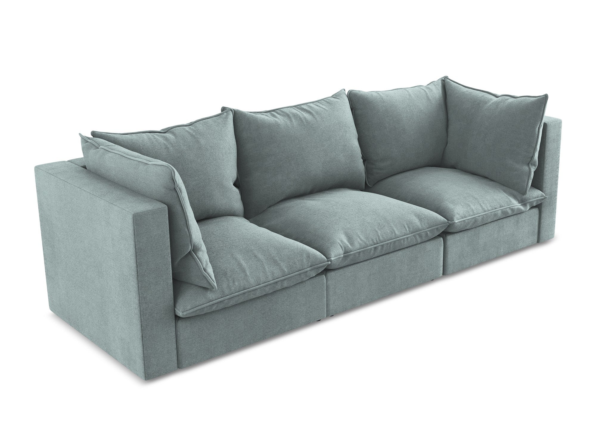 3-Seater Sofa MANAO Denim Blue