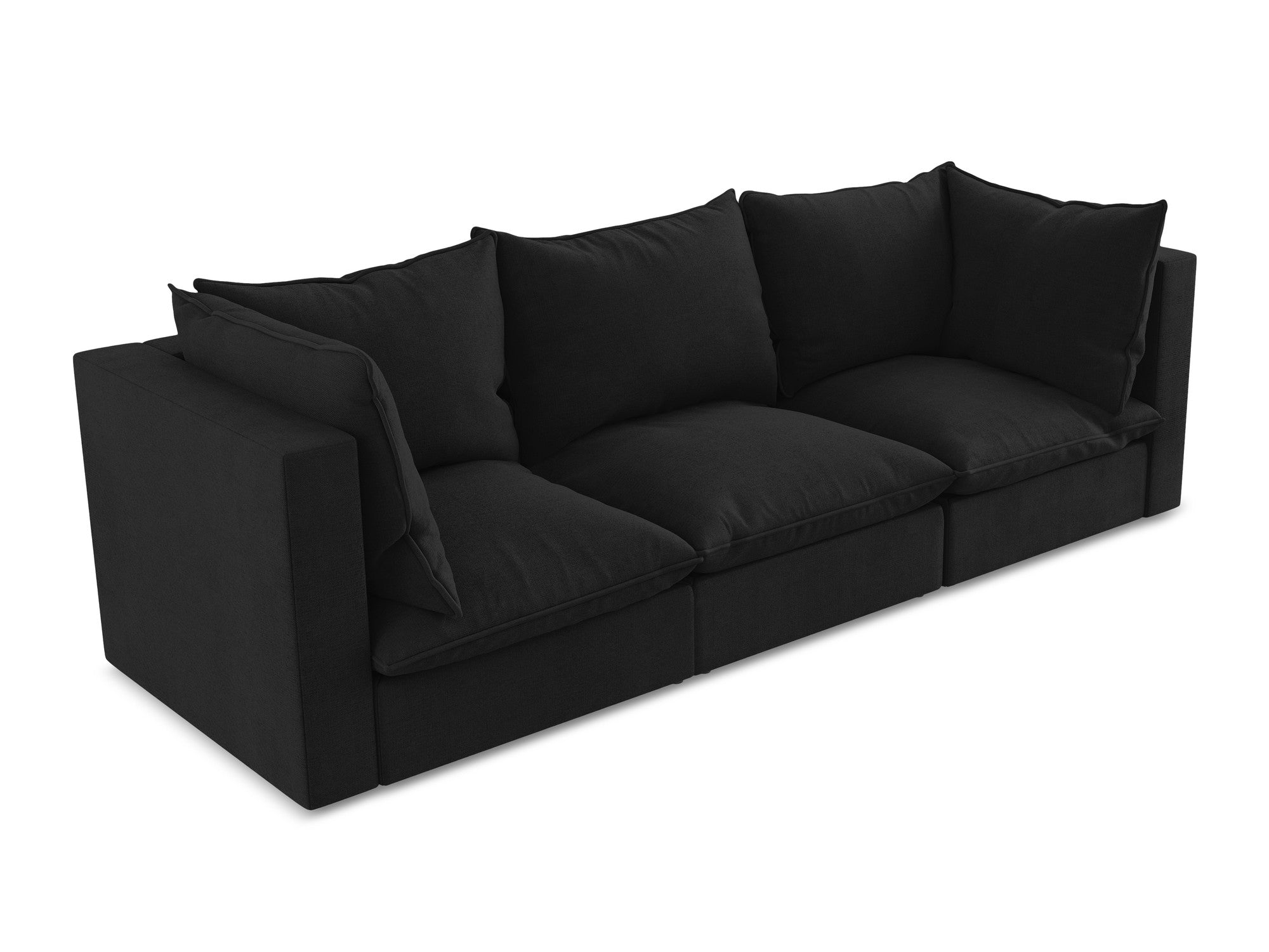 3-Seater Sofa MANAO Black