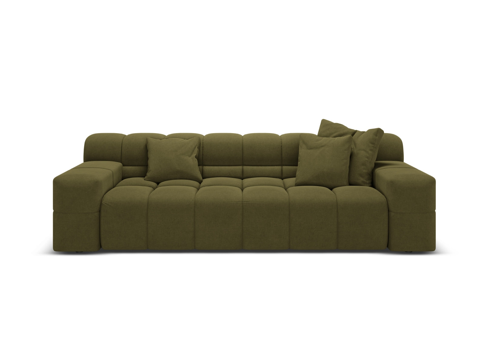 Sofa 3-osobová AGAVE zelený szenil