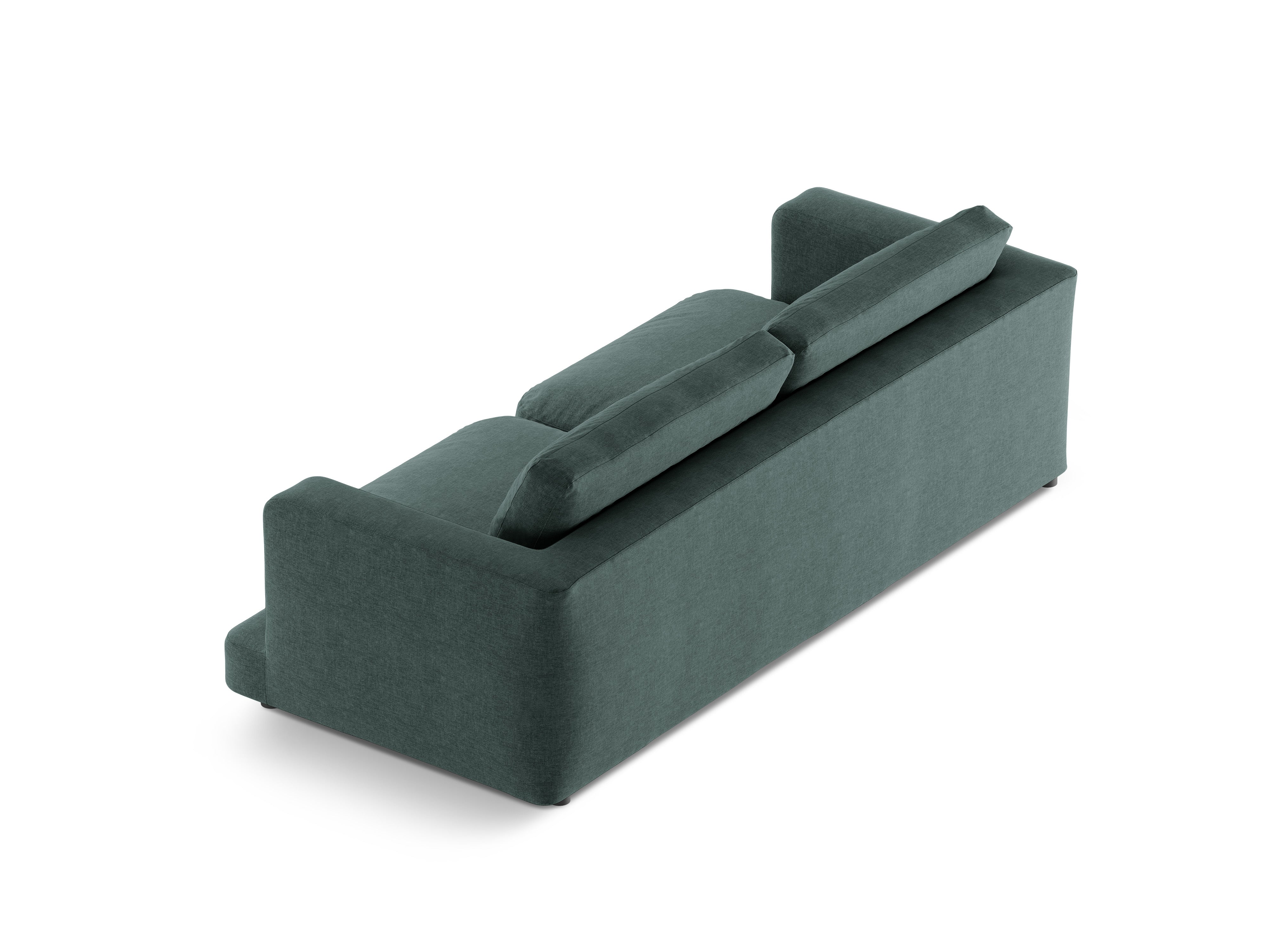 Sofa 3-osobová DAPHNE morská zelená szenil