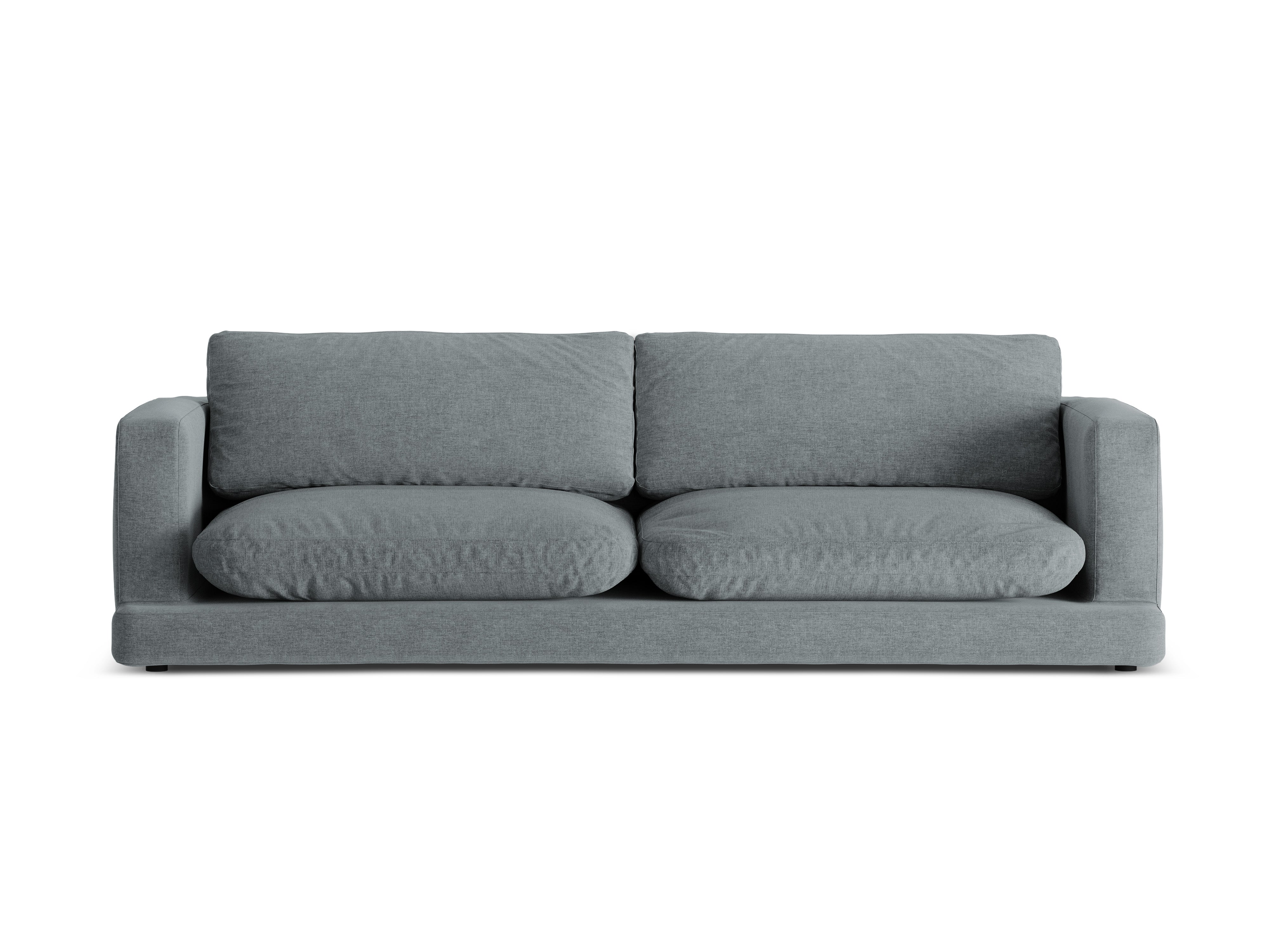 Pohovka pre 4 osoby DAPHNE tmavosivý szenil