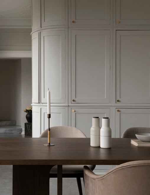 ANDROGYNE table dark oak veneer