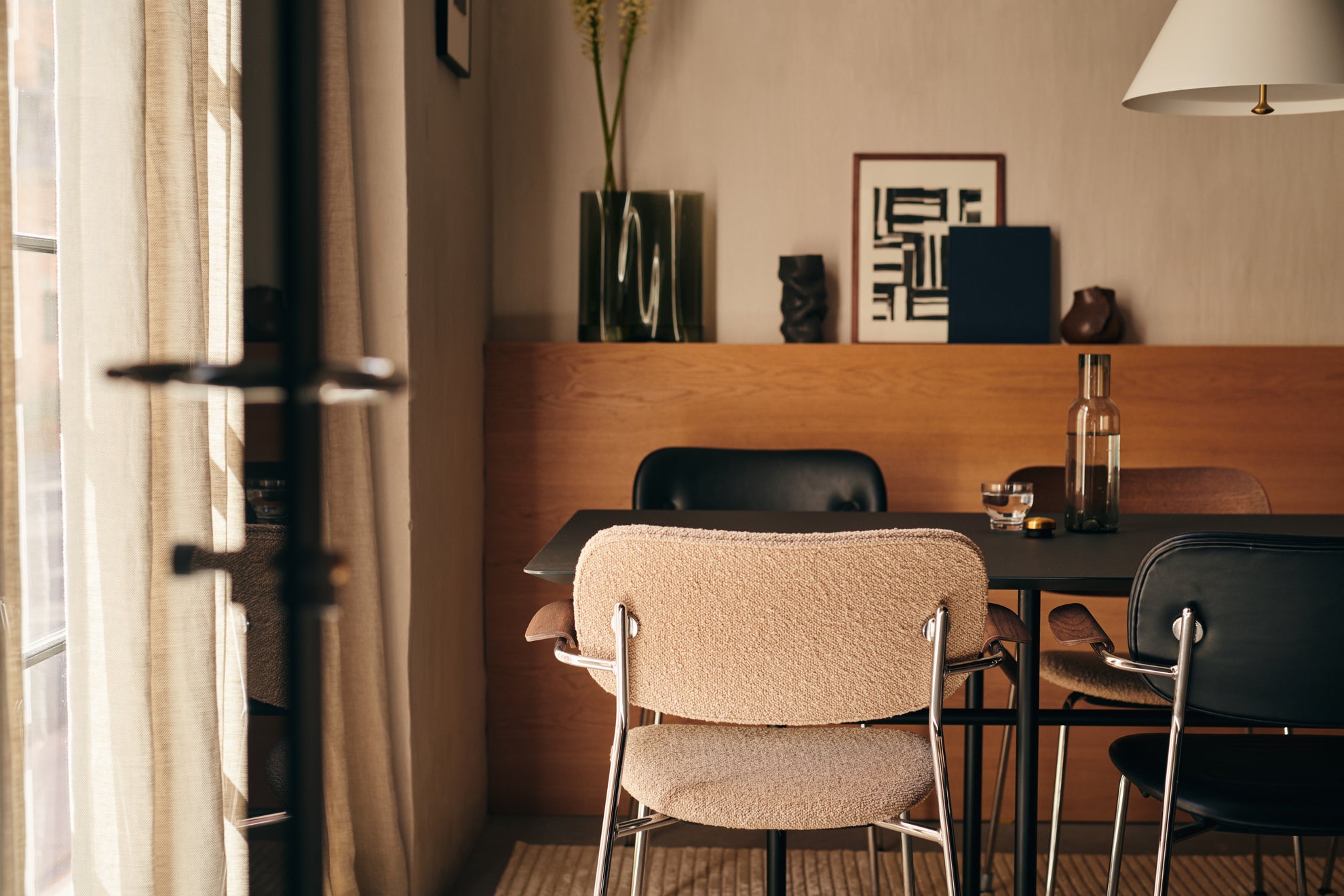 AER vase blown glass