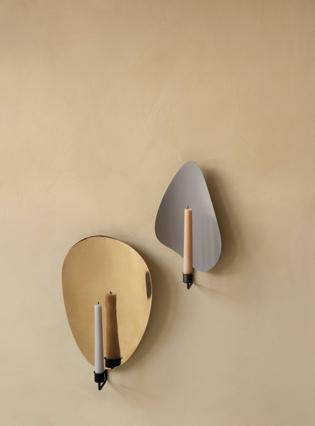 Nástenný svietnik FLAMBEAU mosadzný