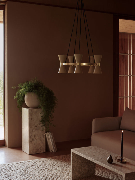 CLIP black candle holder