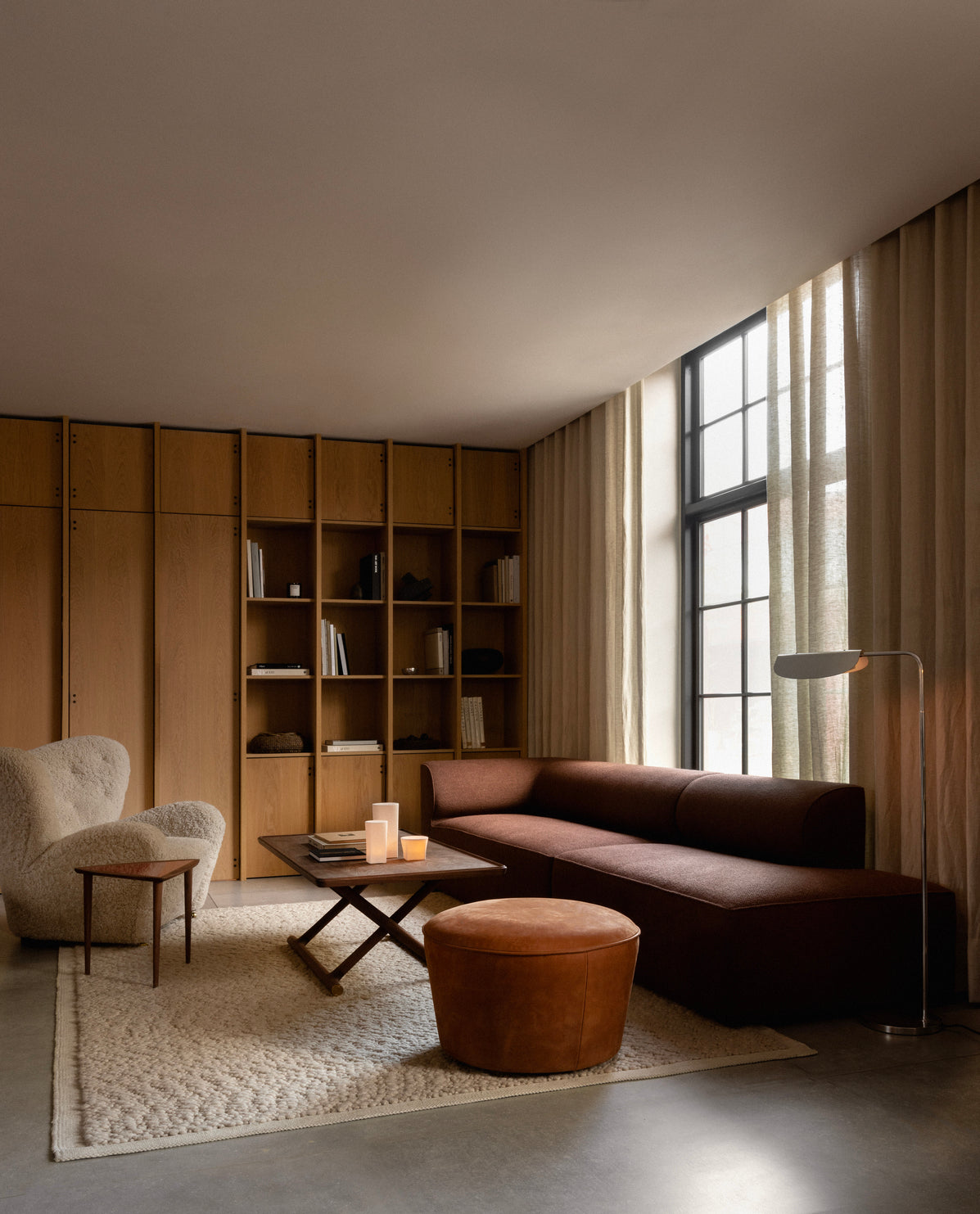 Kávový stolík JÄGER z dubového dreva