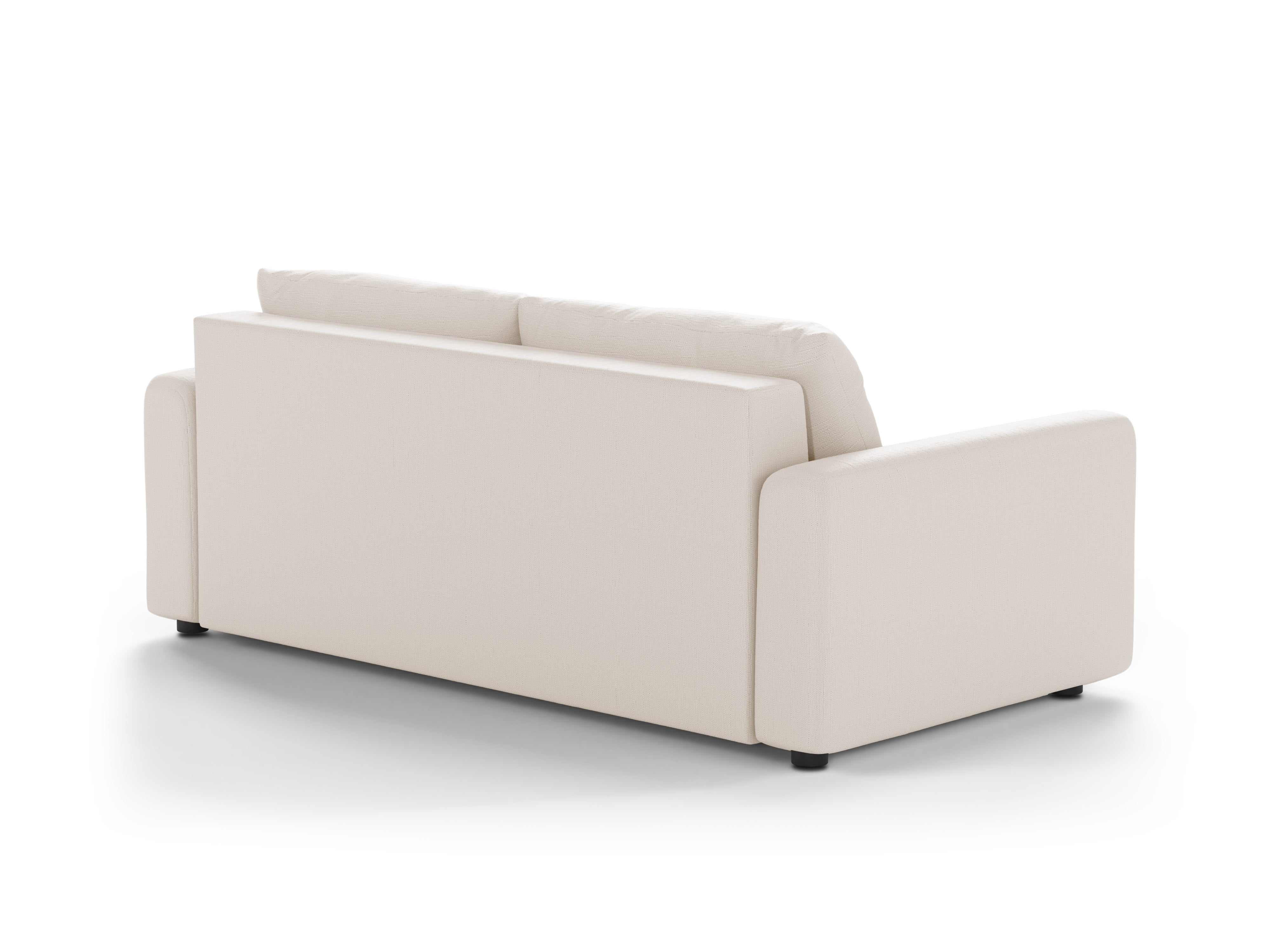 3-Seater Sofa with Sleeping Function DAVID White