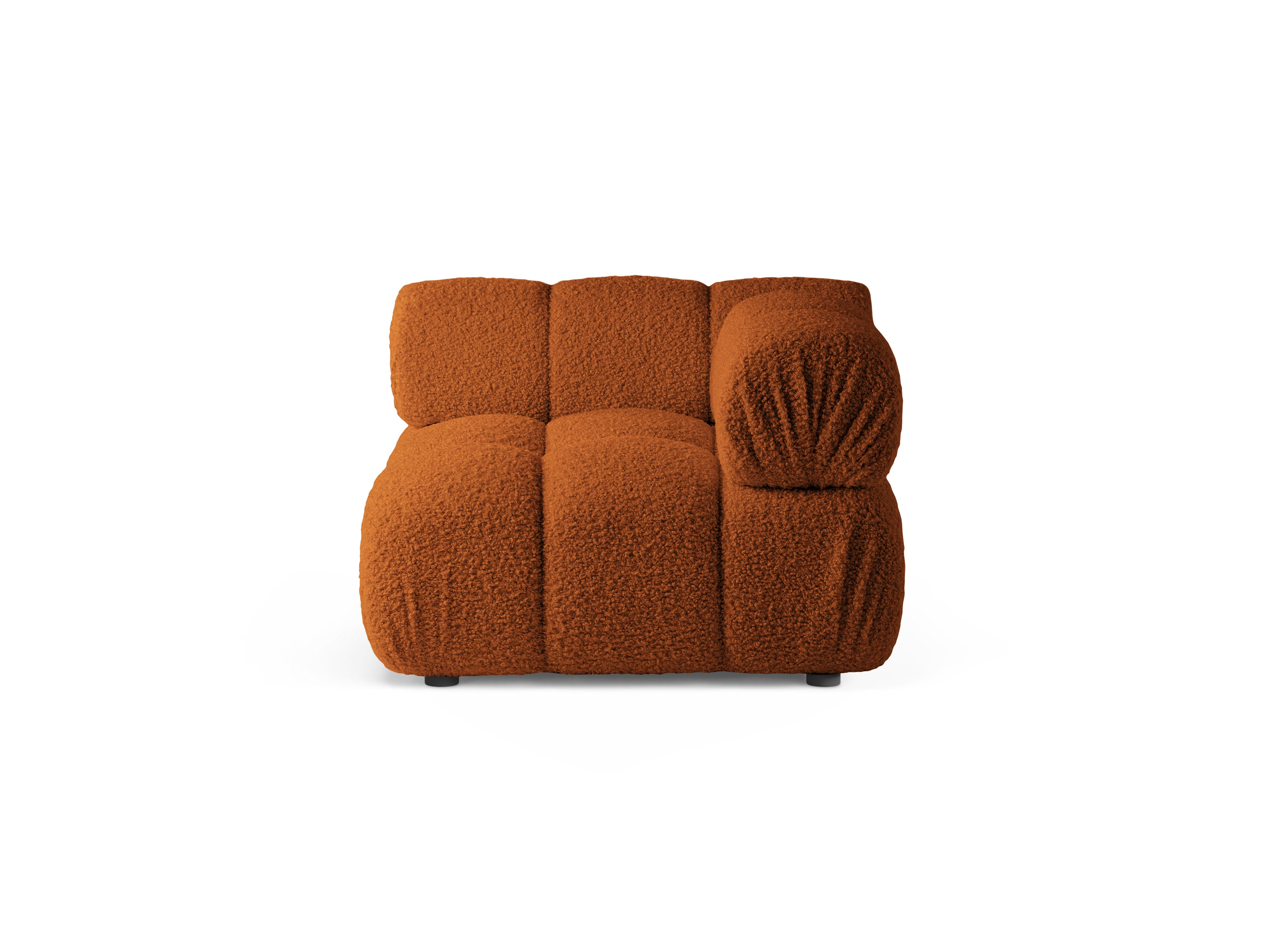 Sofa modulárna BELLIS - rohový modul tehlový boucle