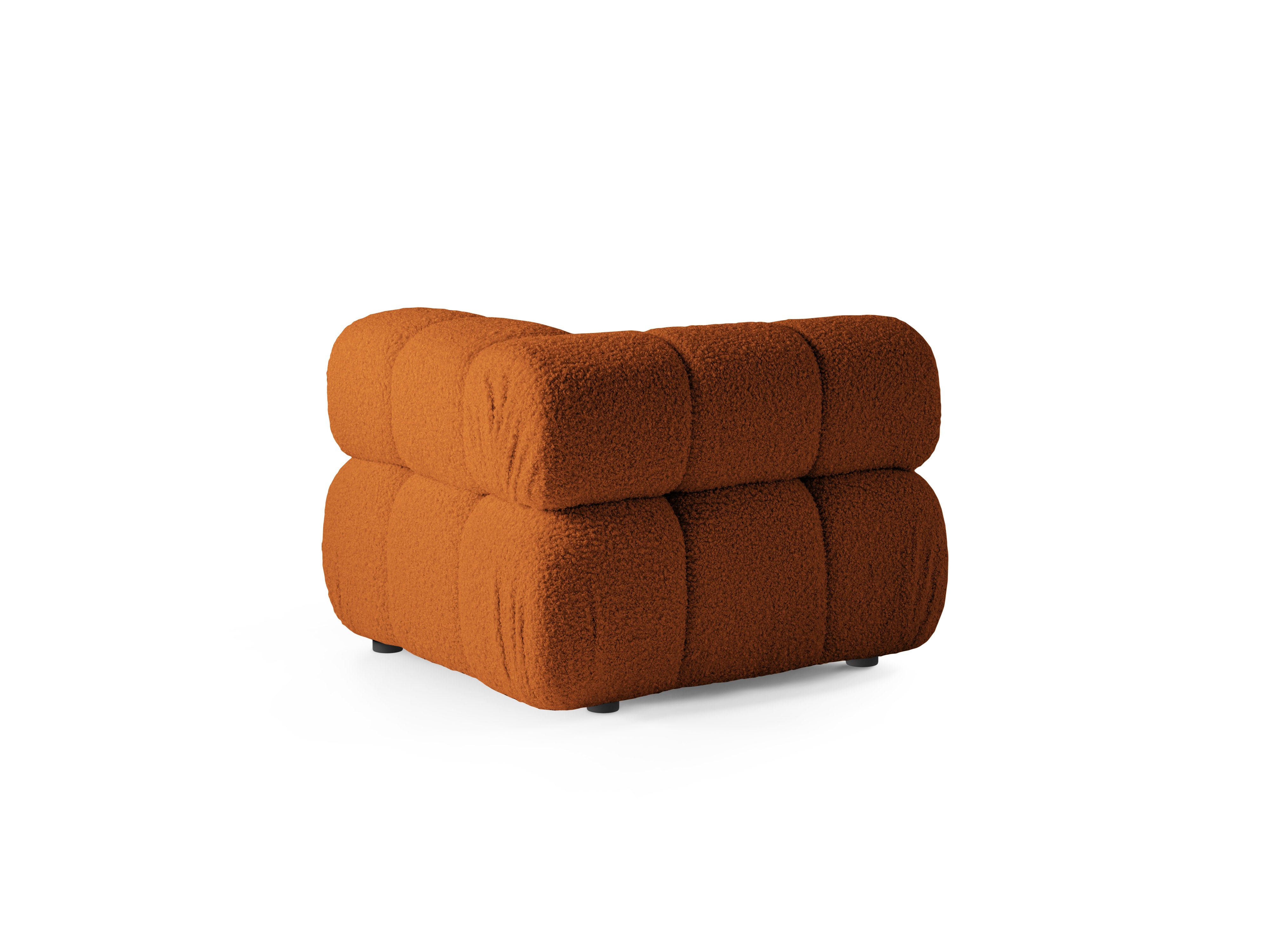 Sofa modulárna BELLIS - rohový modul tehlový boucle