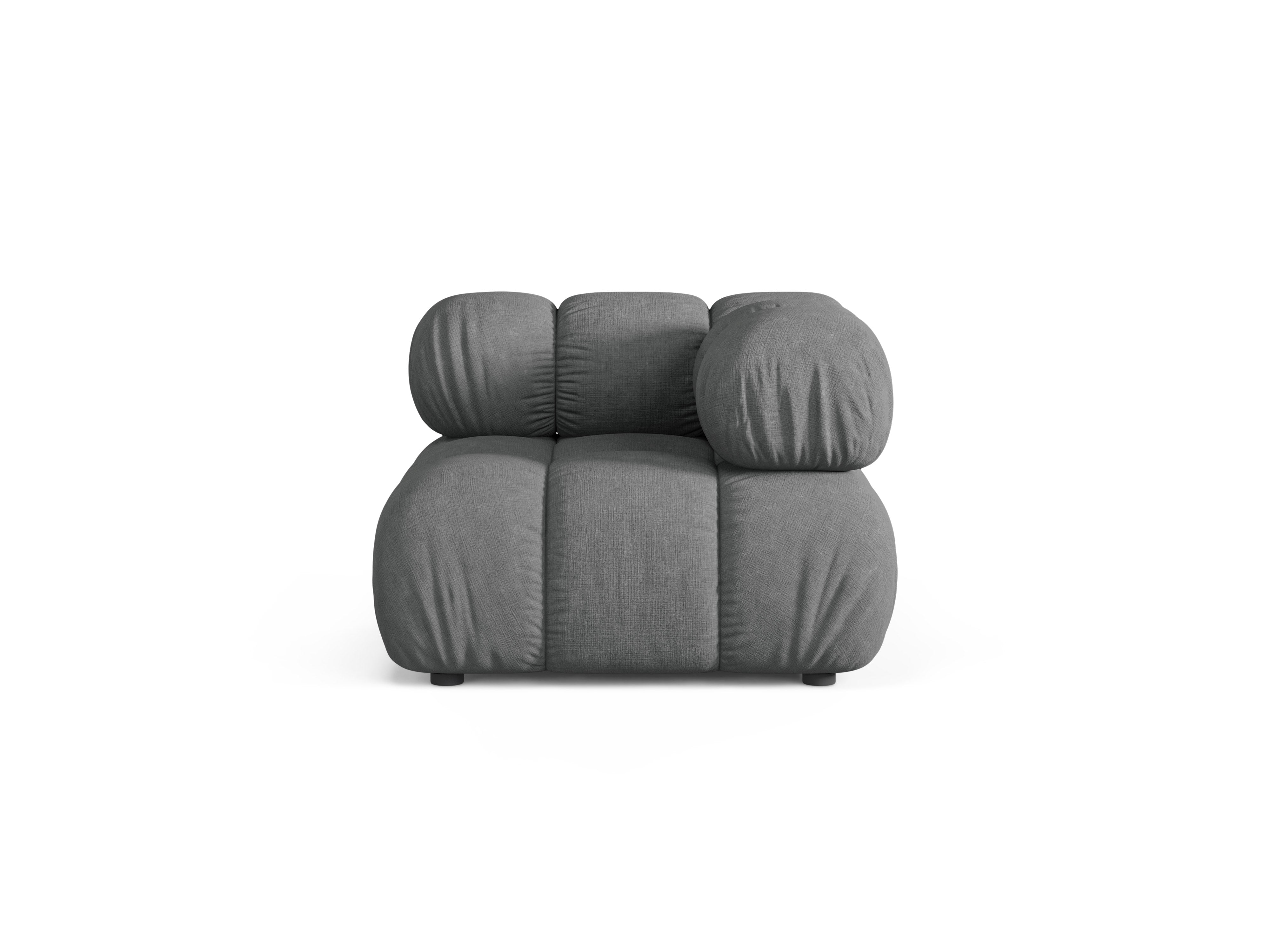 Sofa modulárna BELLIS - rohový modul šedý