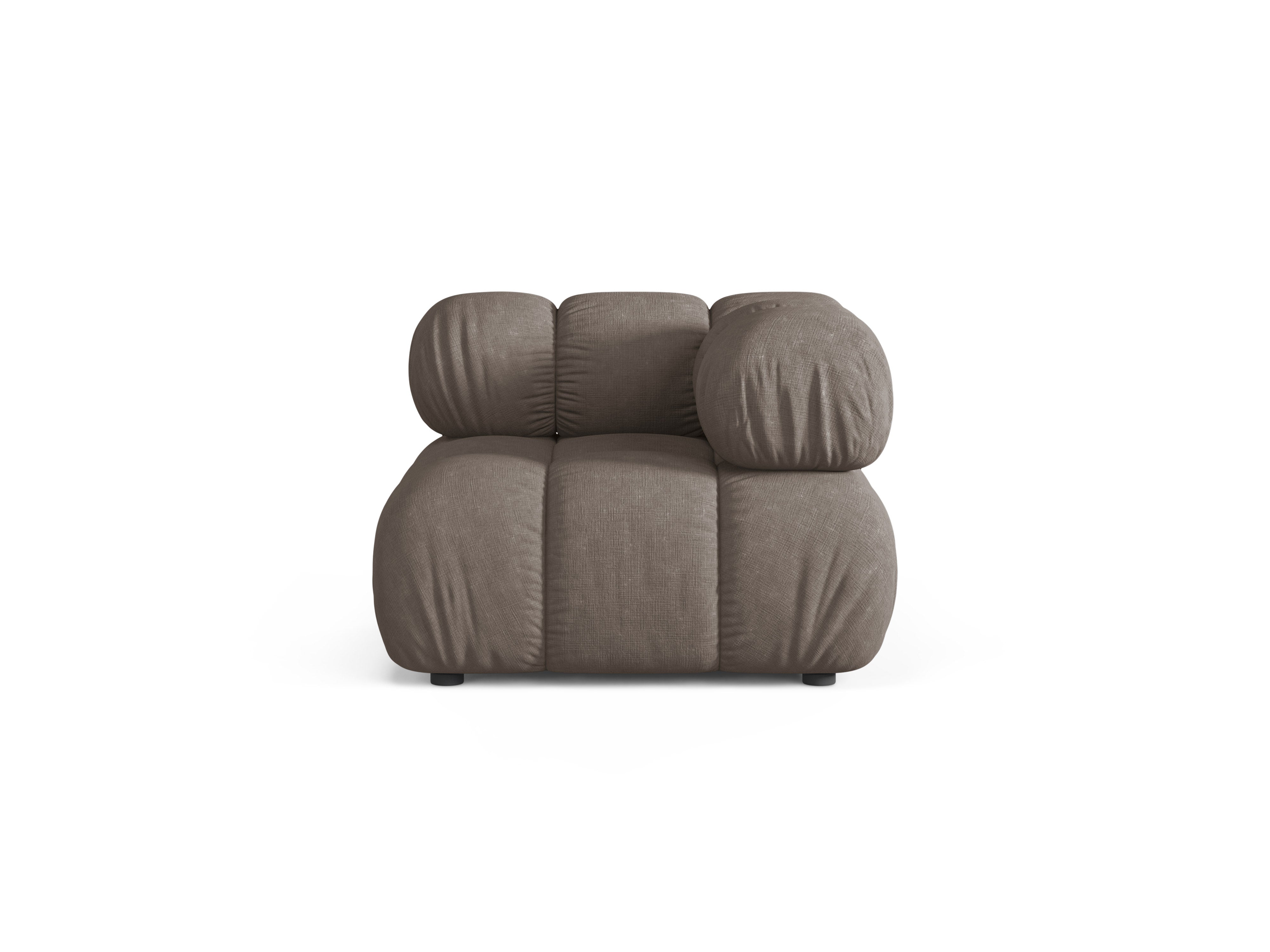 Sofa modulárna BELLIS - rohový modul tmavé cappuccino