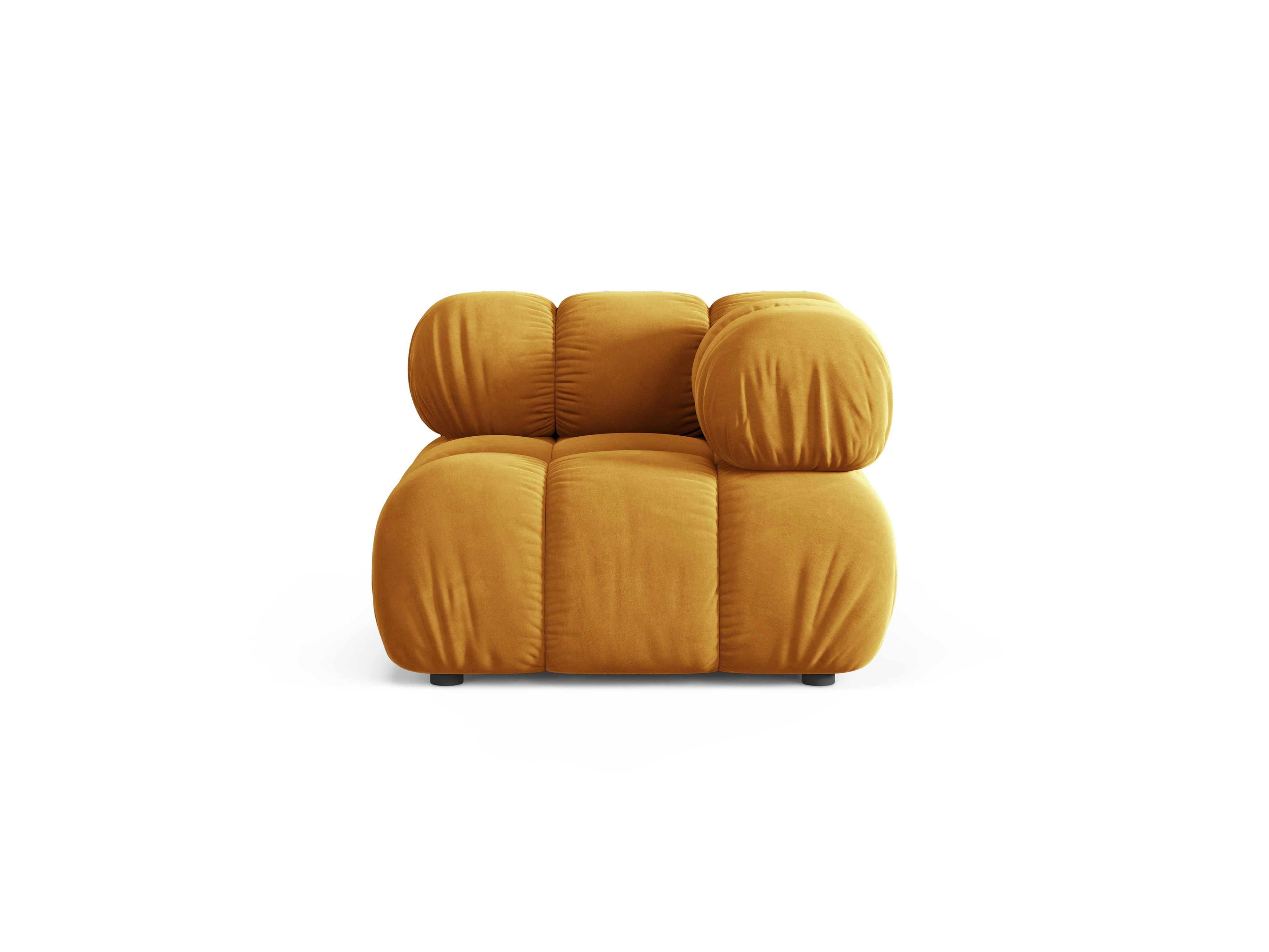 Sofa modulárna BELLIS - rohový modul horčicový zamat