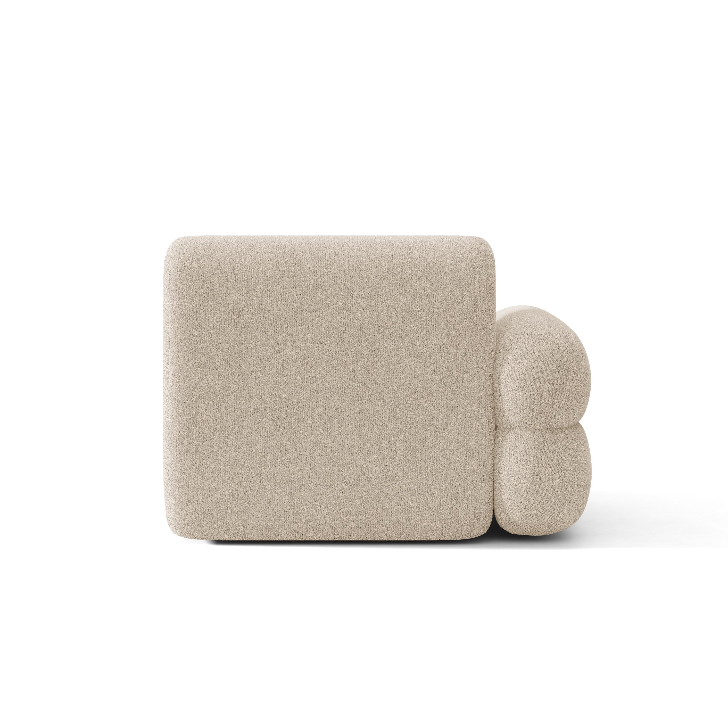 Sofa modulárna NEO - ľavý modul béžový boucle