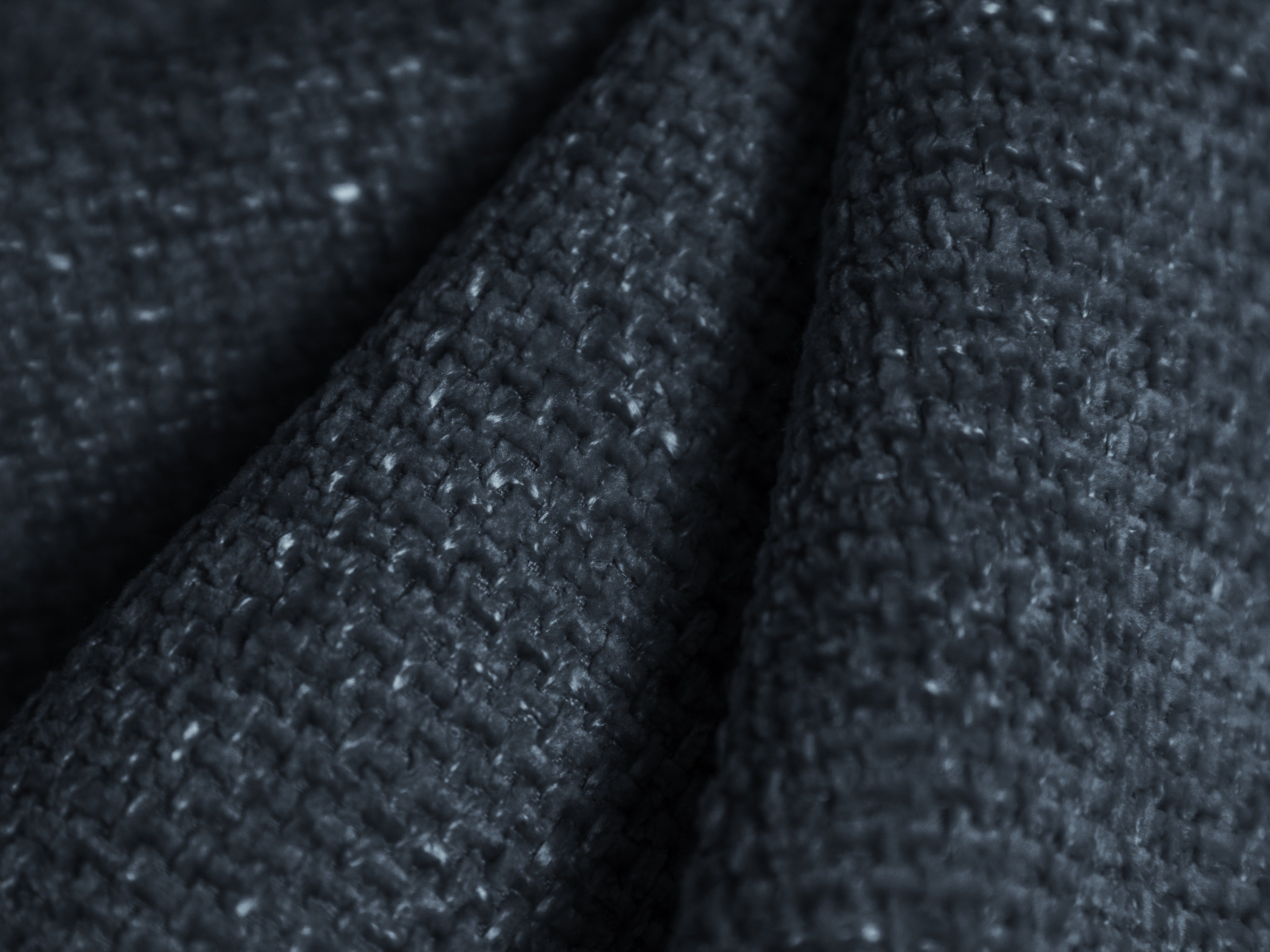 Modulová pohovka MILEY - pravý modul v kráľovskej modrej farbe z jemného šenilu