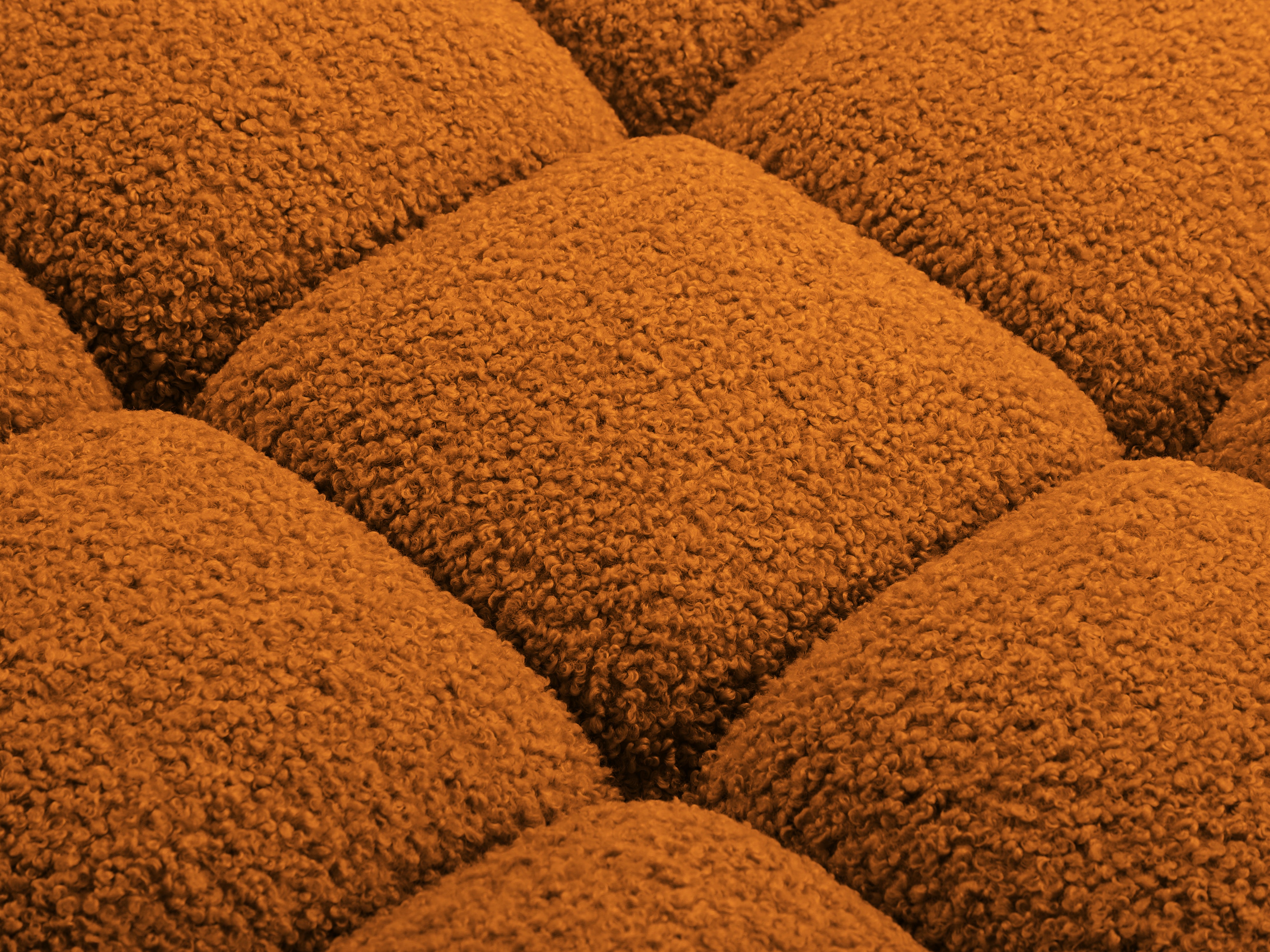 Sofa modulárna BELLIS - ľavý modul tehlový boucle