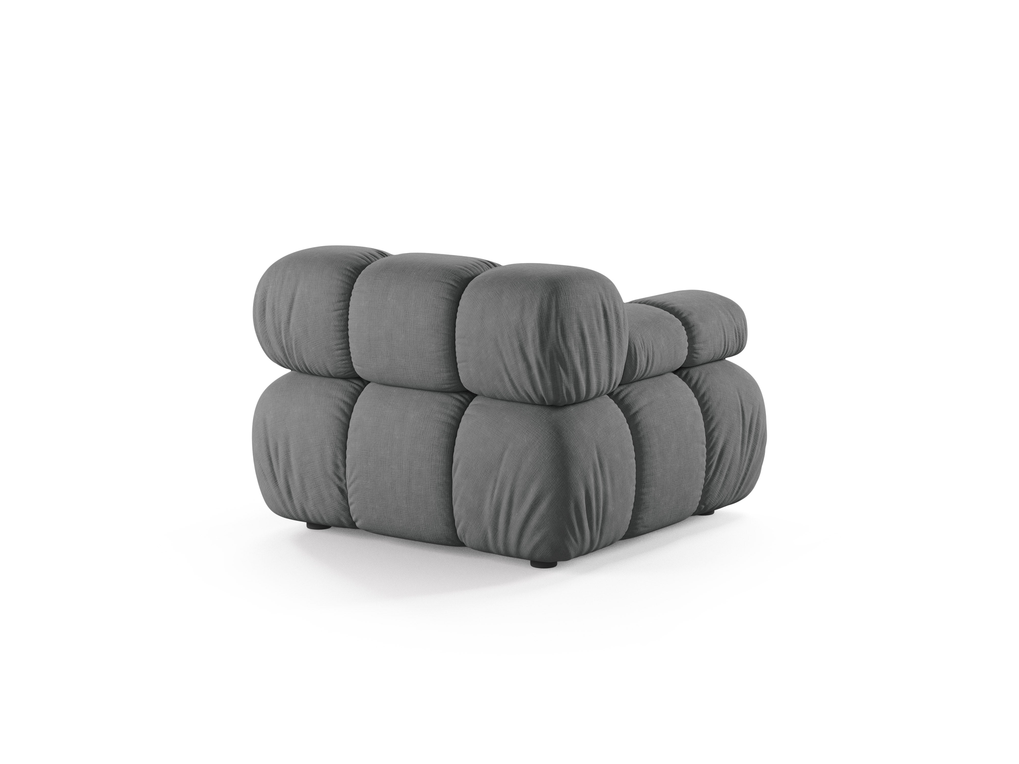 Sofa modulárna BELLIS - ľavý šedý modul