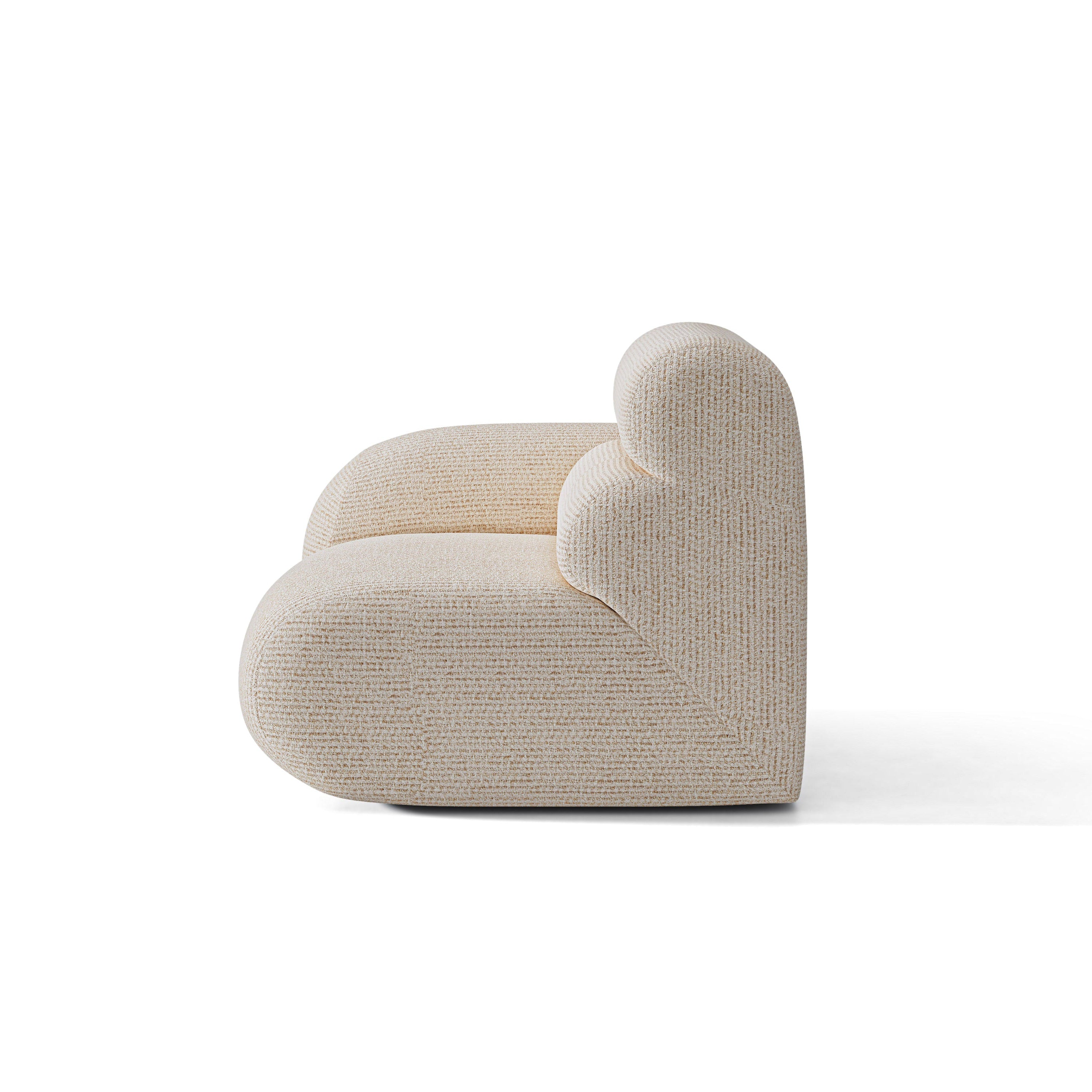 Sofa modulárna NEO - ľavý modul béžový melír