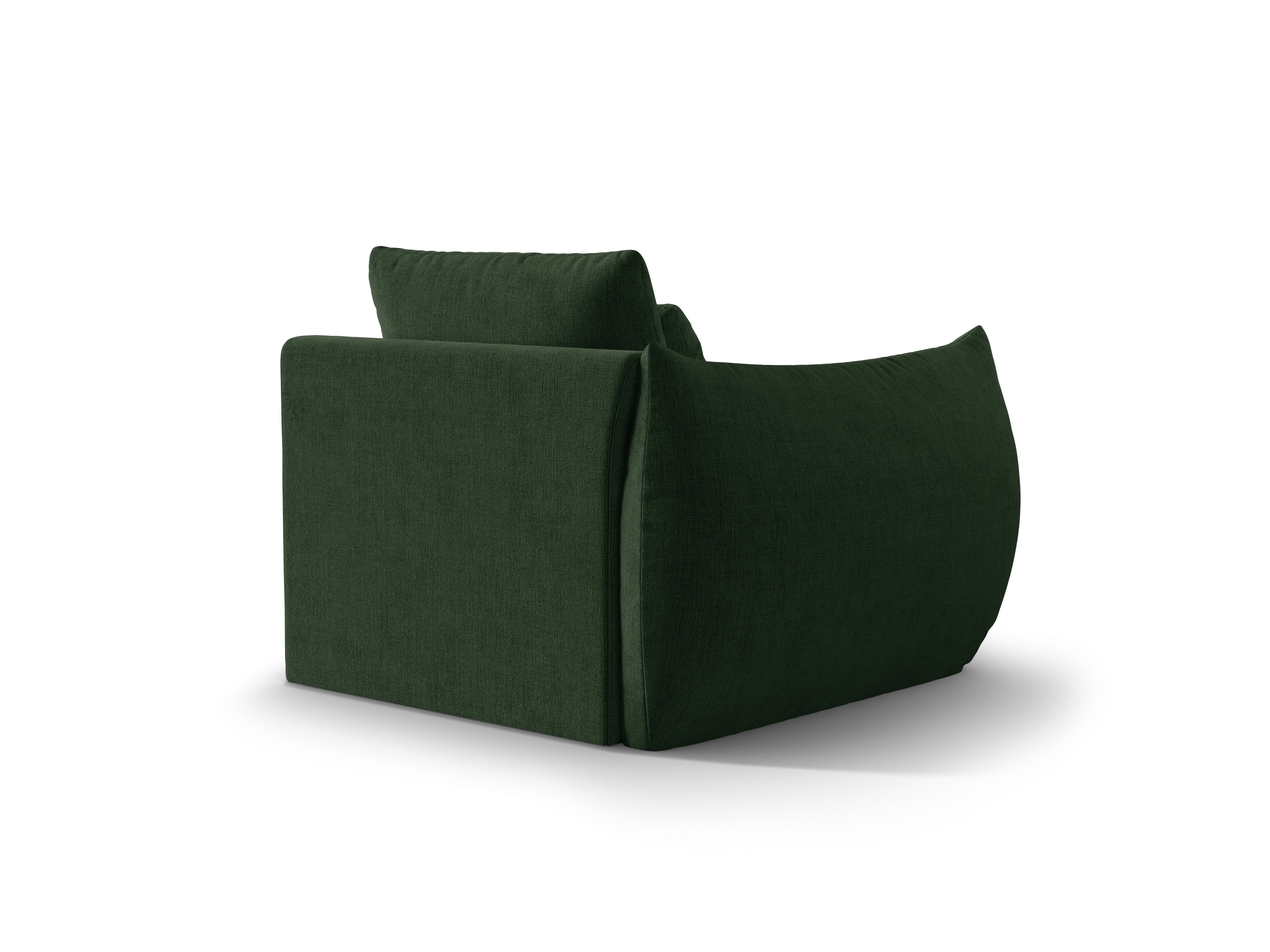 BLOOM modular sofa - left-side element green chenille