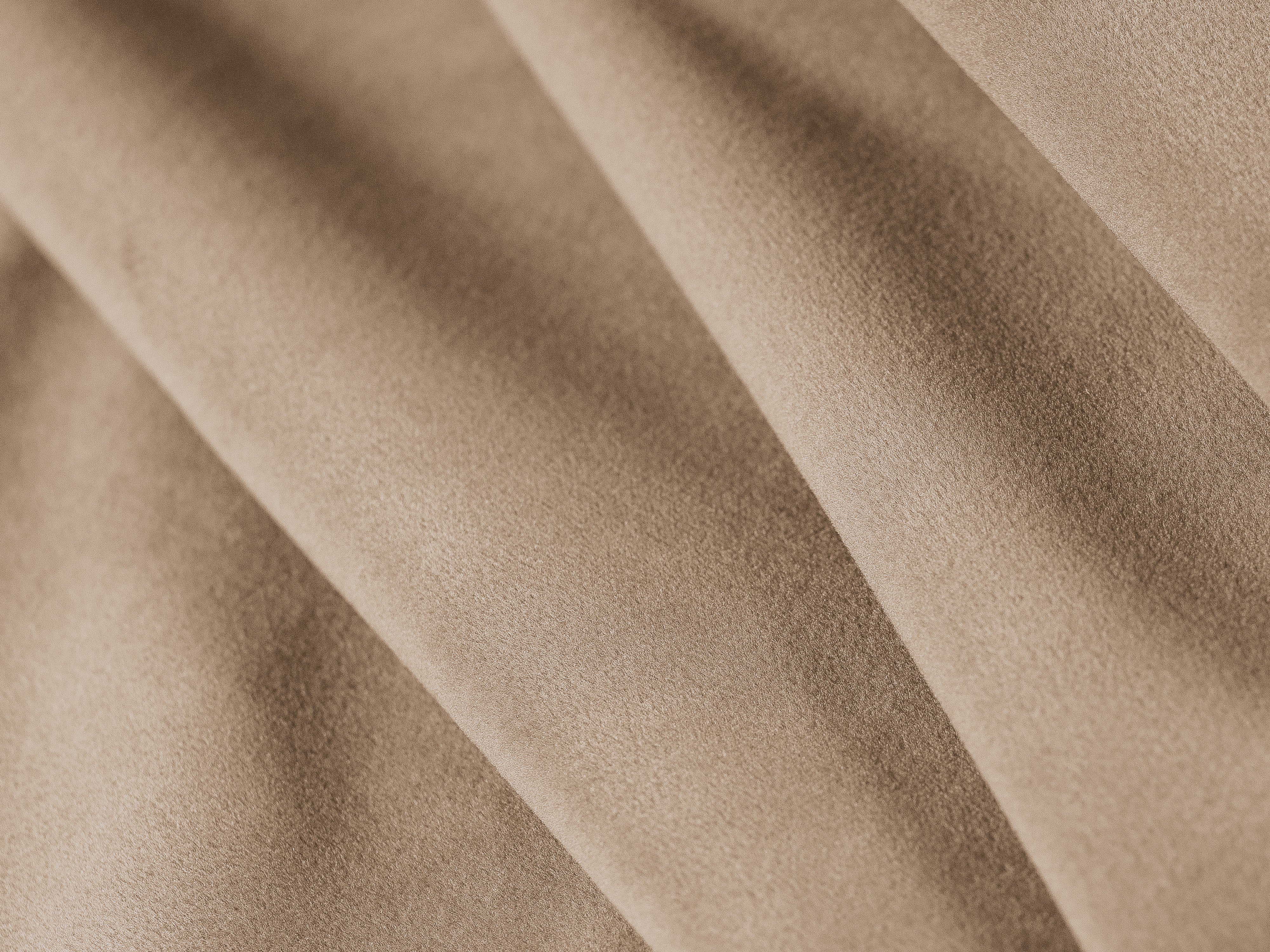 Velvet modular sofa BLOOM - right-side element sand
