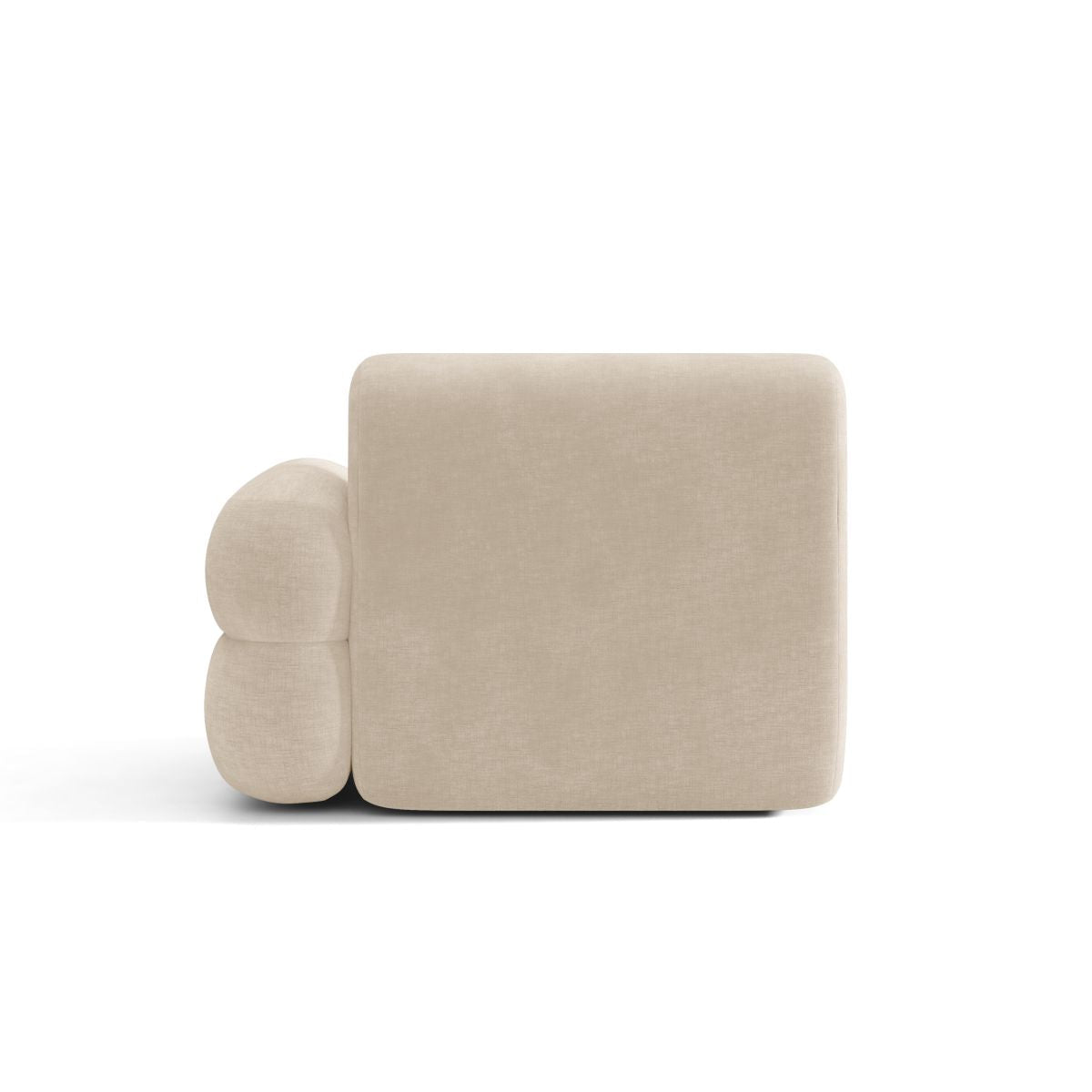 Sofa modulárna NEO - pravý modul svetlo béžový šenil