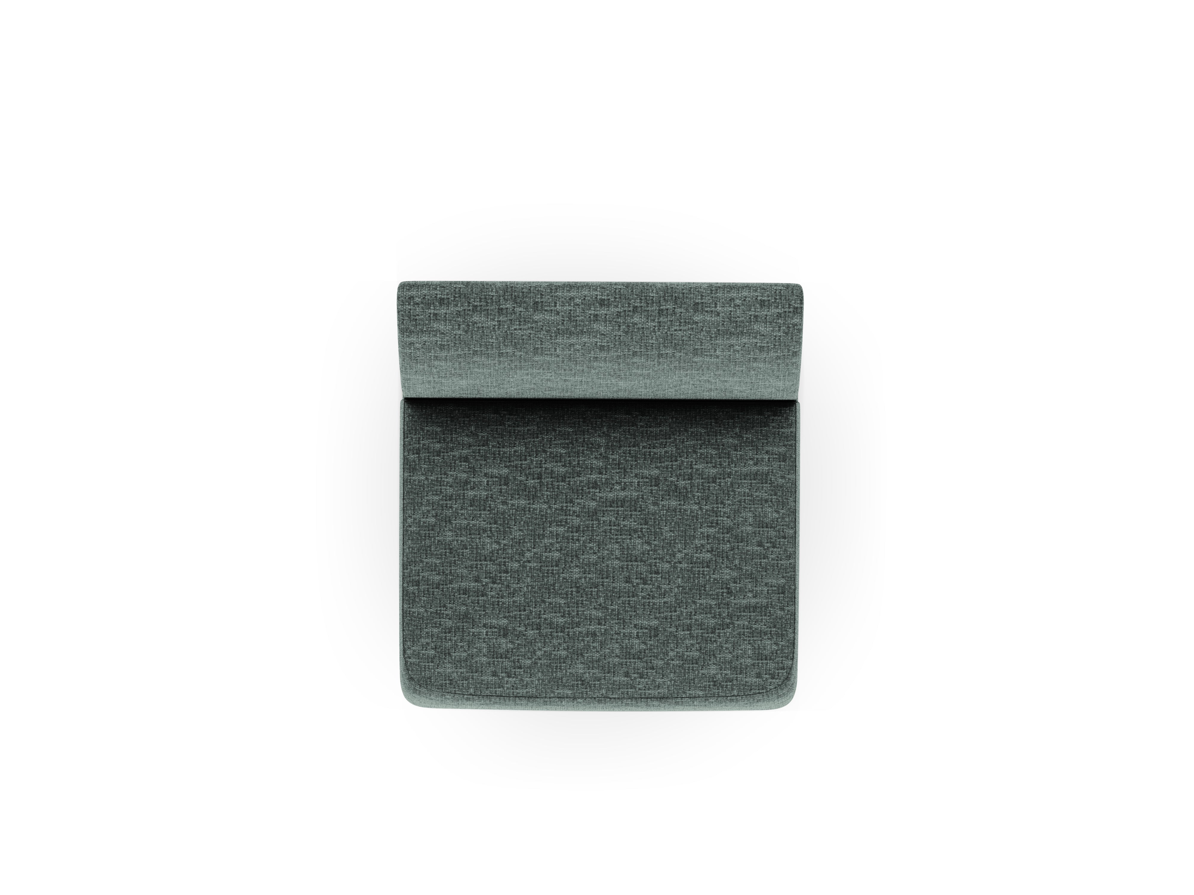 Fotel / modul MILEY petrolejový s zamatom