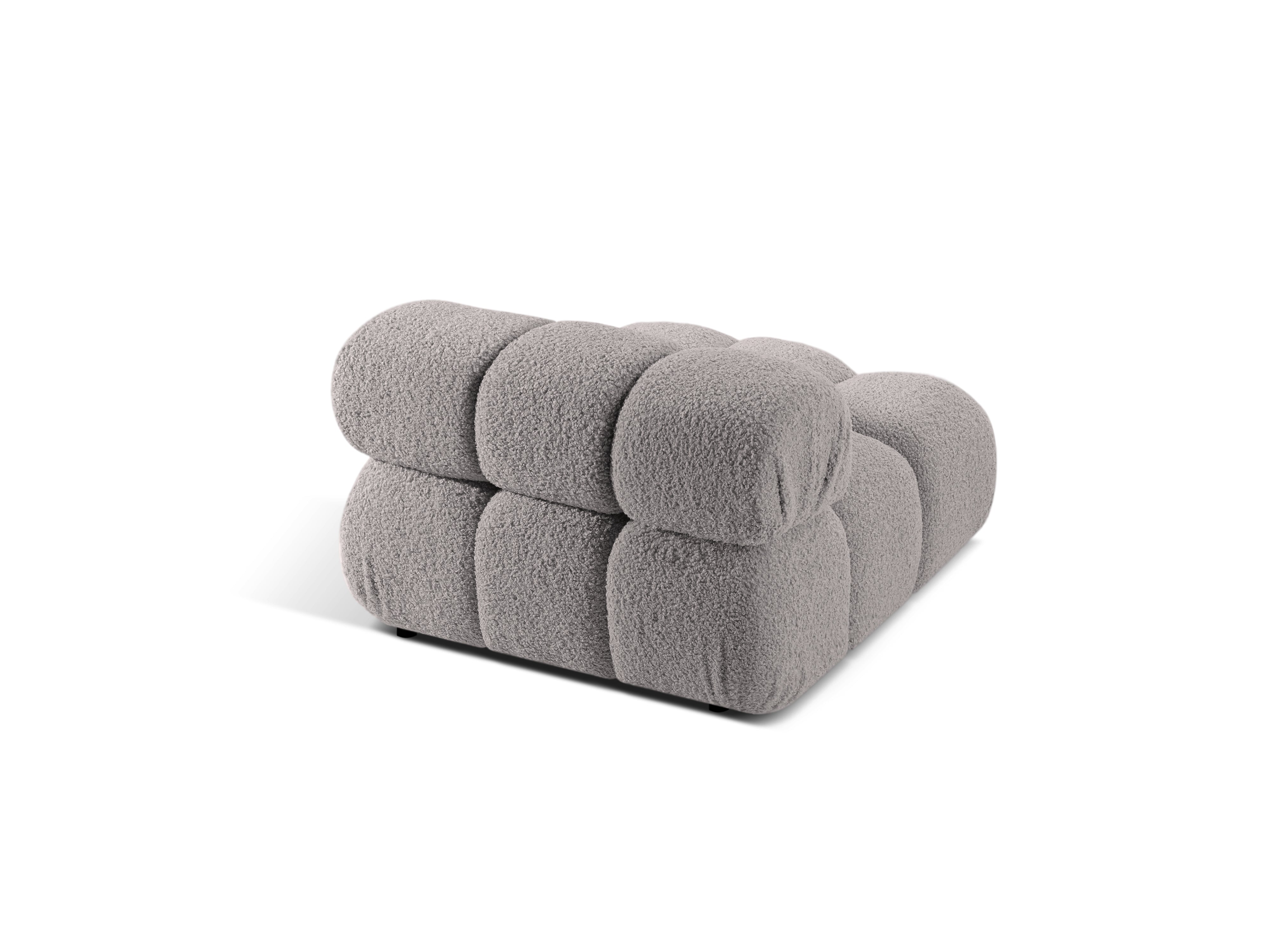 Fotel / modul BELLIS šedý boucle