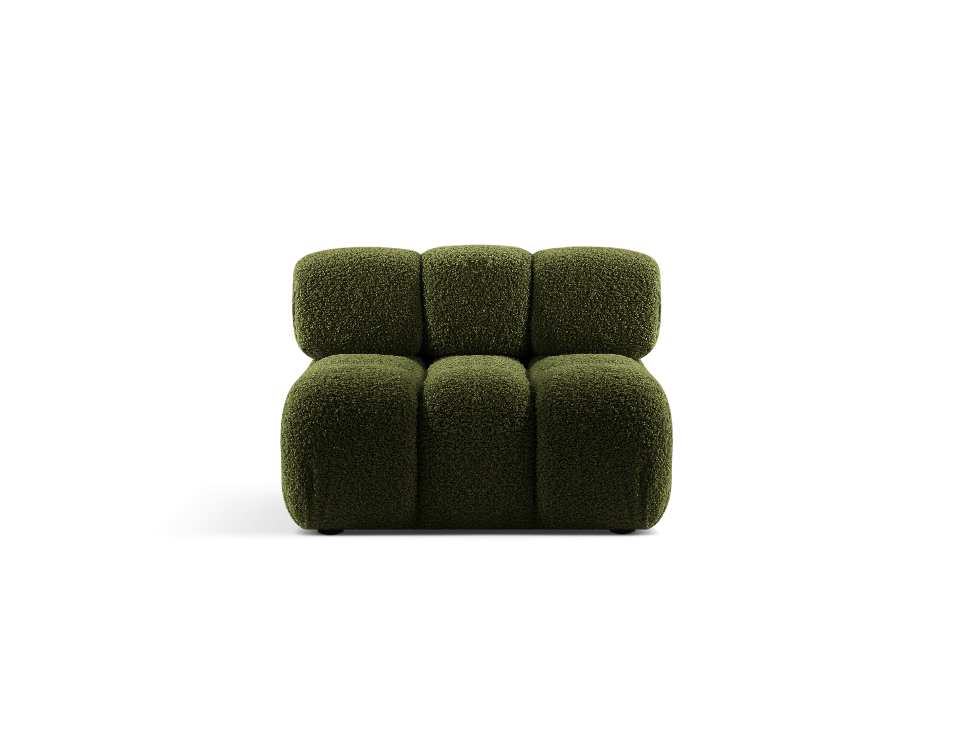 Fotel / modul BELLIS zelený boucle