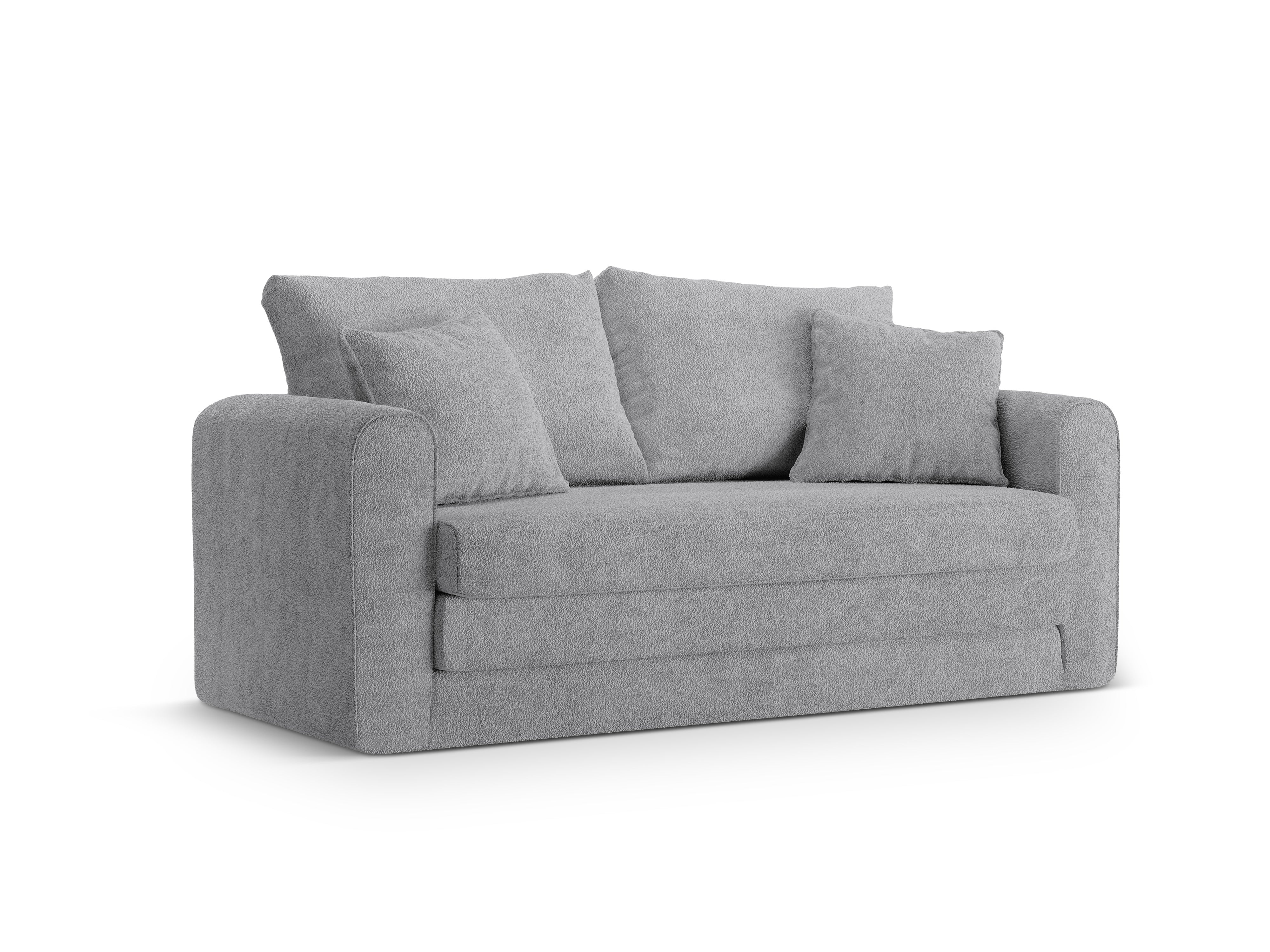 Sofa 2-osobová s funkciou spania LIDO šedý boucle