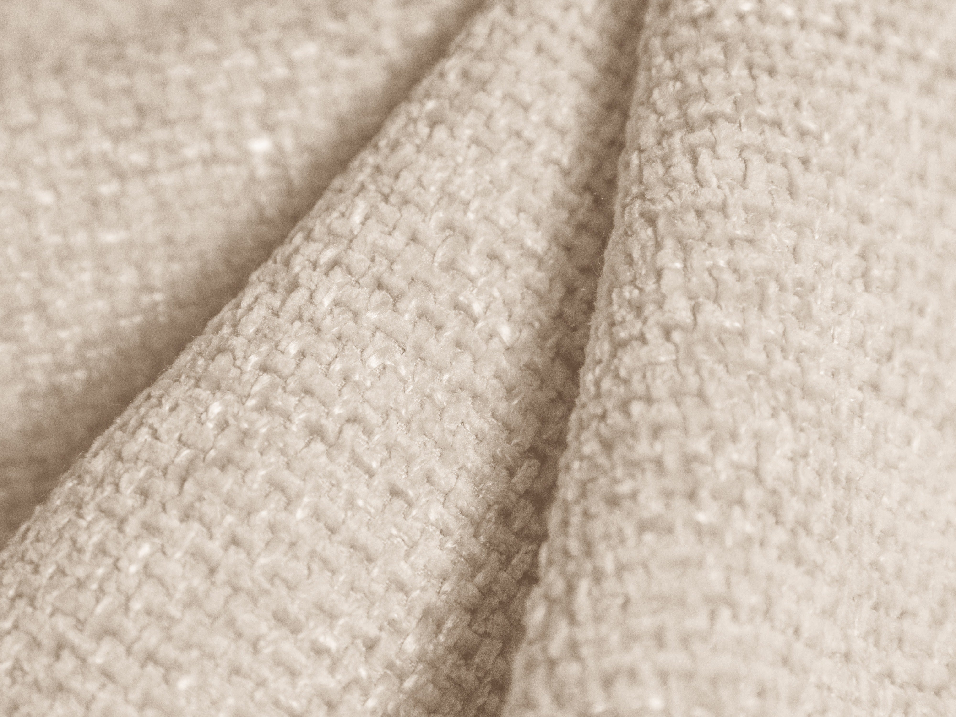 Dvojmiestny pravostranný szezlong MILEY svetlo béžový šenilový