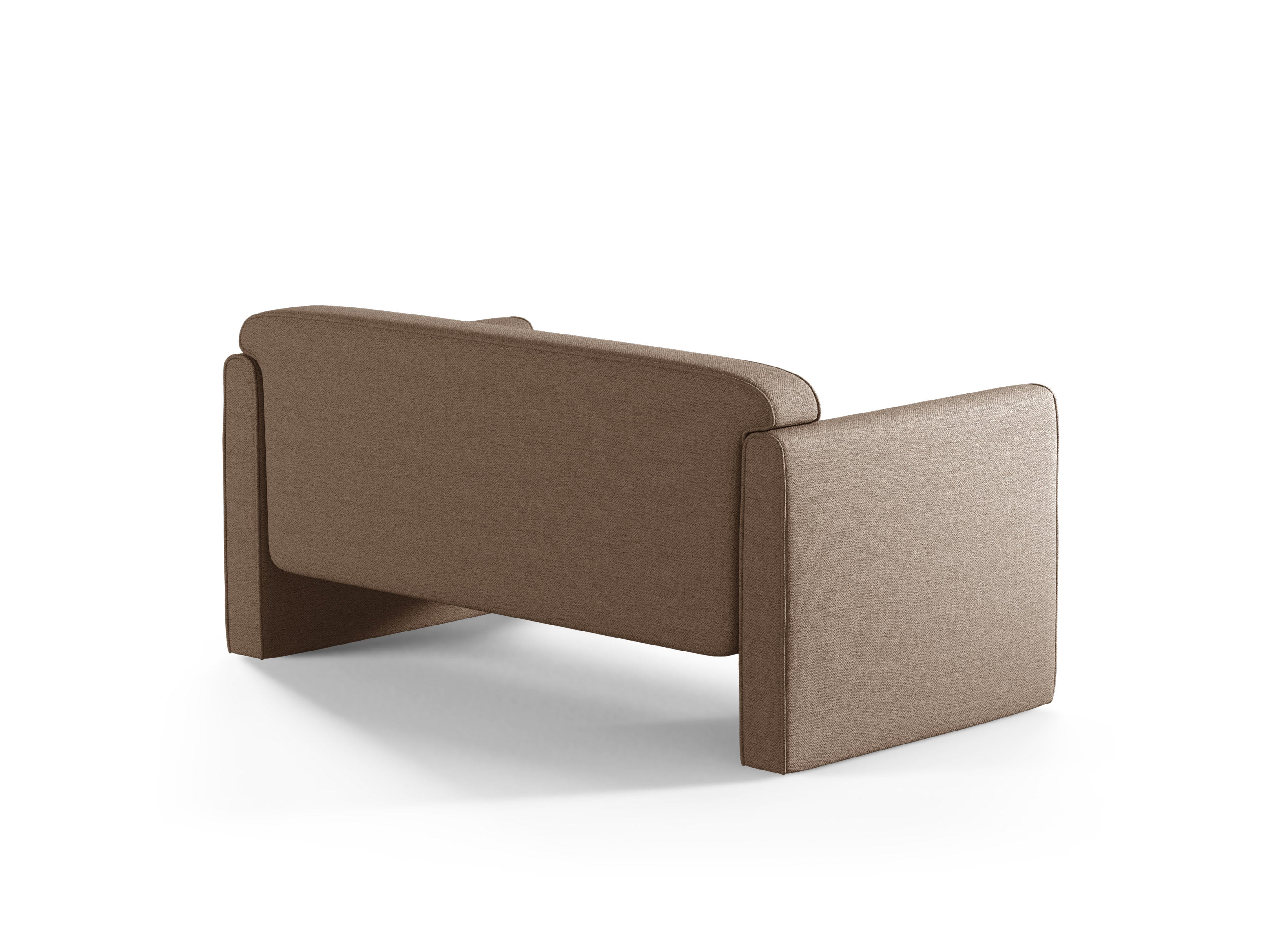 Sofa 2-osobová ABBY tmavobéžová