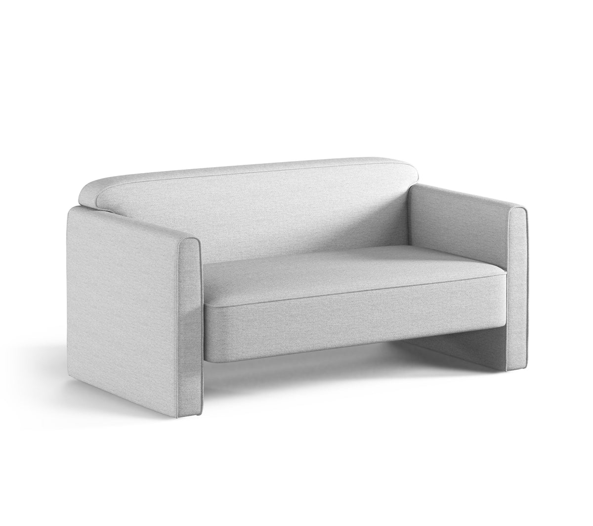 Sofa 2-osobová ABBY svetlosivá